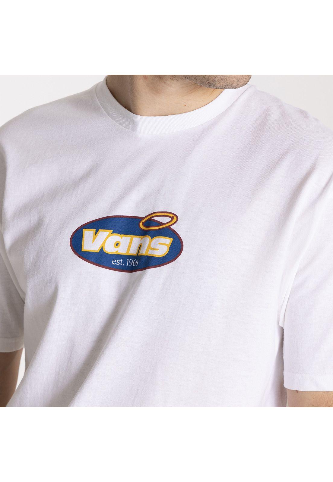 Polera Manga Corta Perfect Halo Blanco Hombre-3