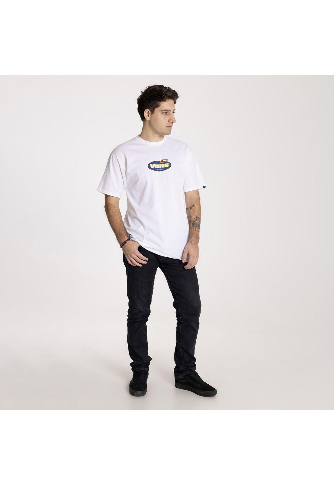 Polera Manga Corta Perfect Halo Blanco Hombre-4