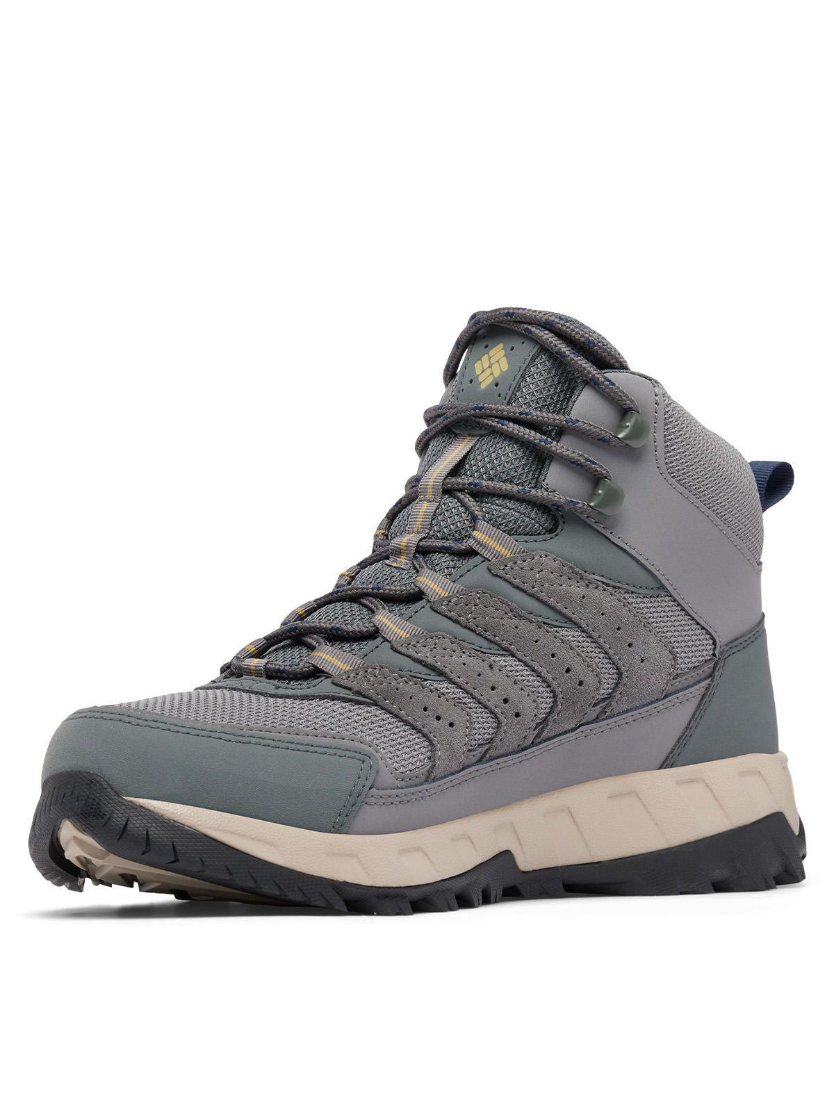 Botín Hombre Strata Trail Mid Wp Gris-3