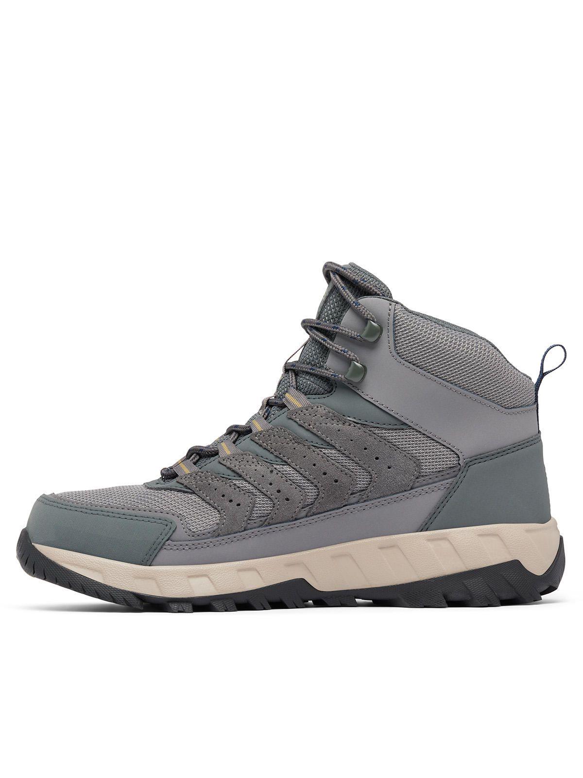 Botín Hombre Strata Trail Mid Wp Gris-4