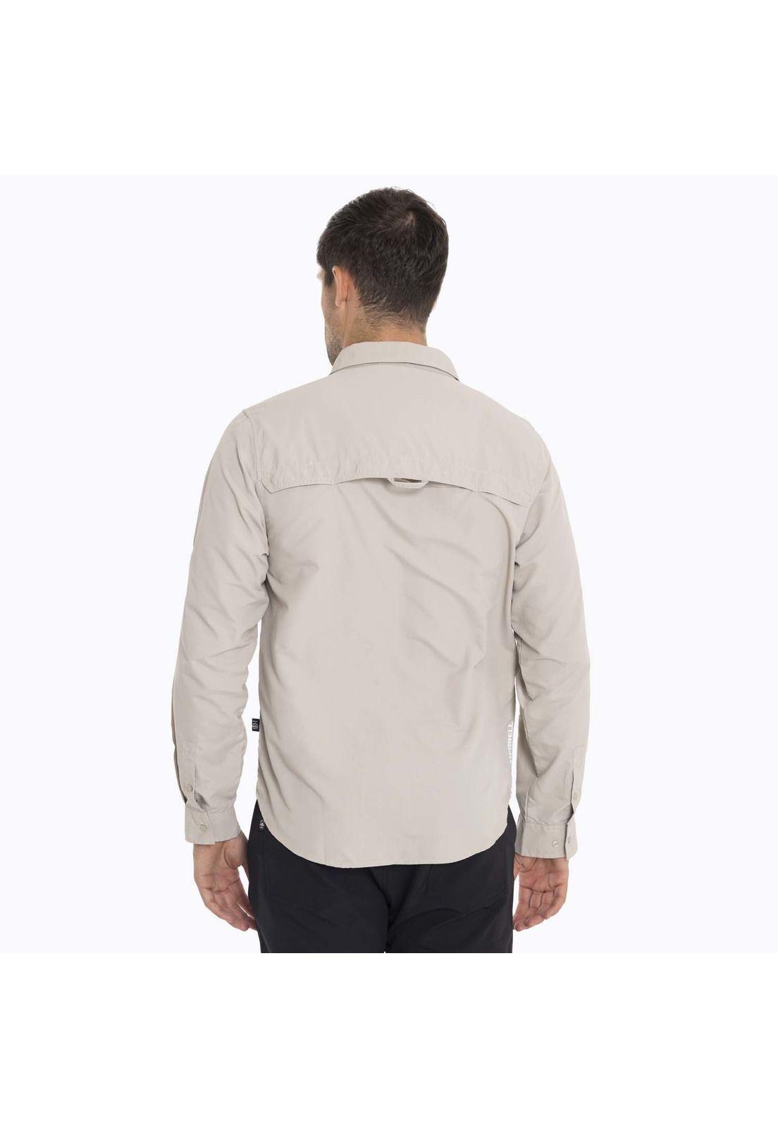 Camisa Hombre Kuskov Merrell Beige-4