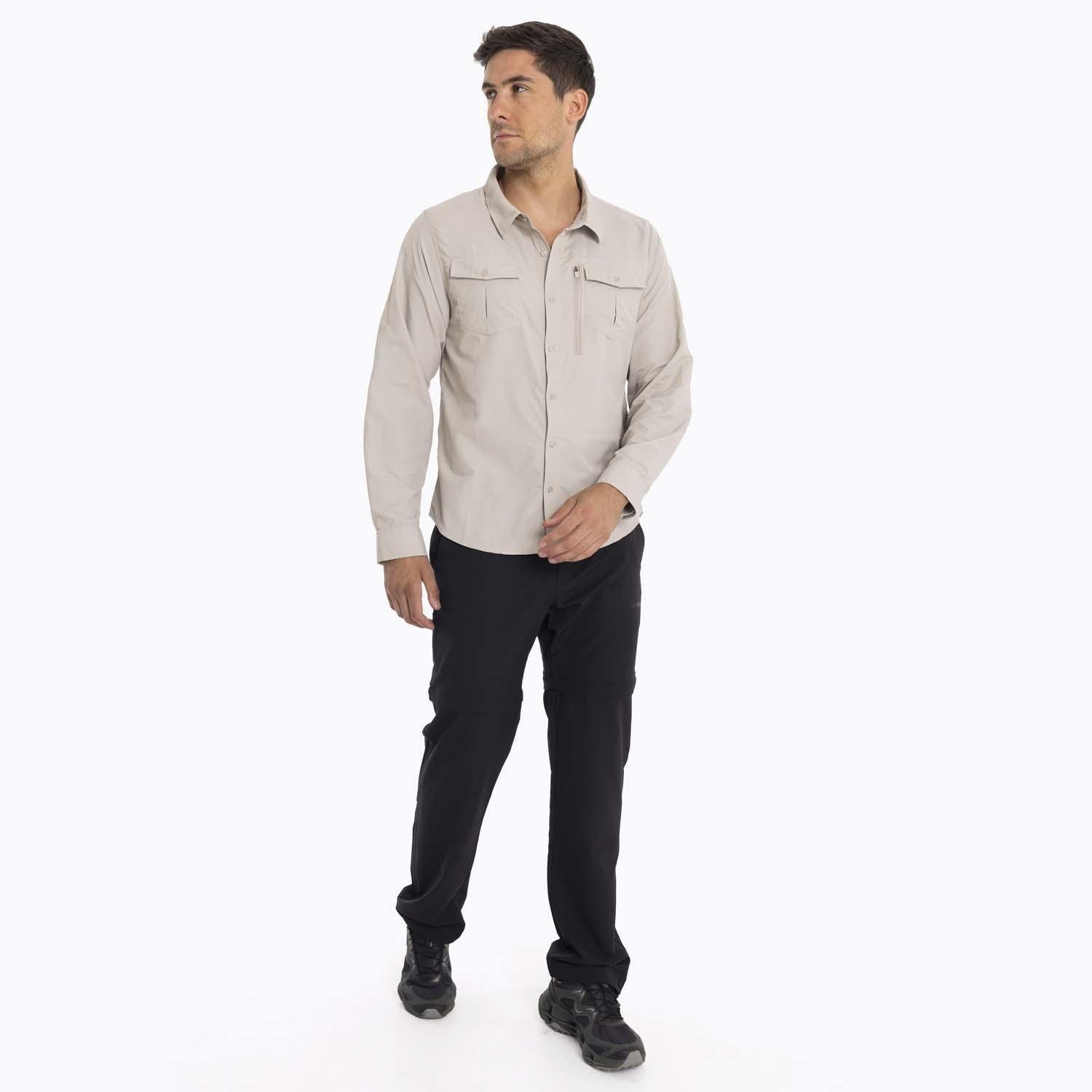 Camisa Hombre Kuskov Merrell Beige-6
