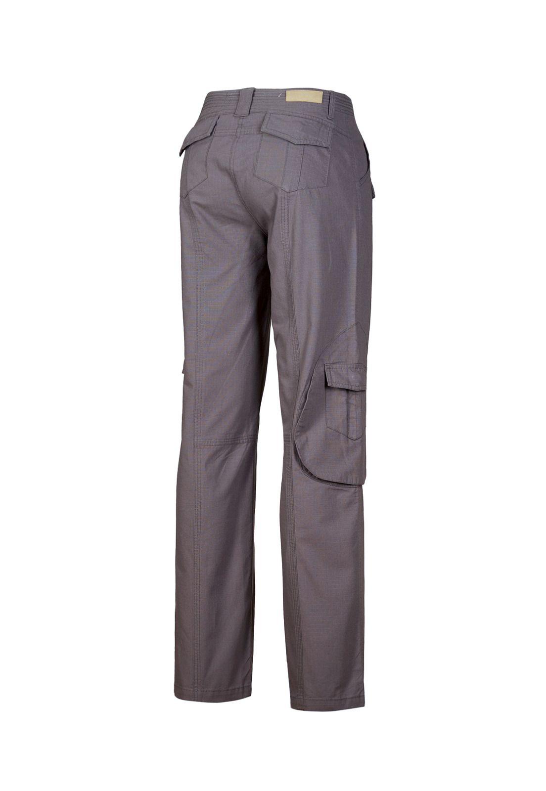 Pantalón Algodón Orgánico Mujer Mar Gris-1