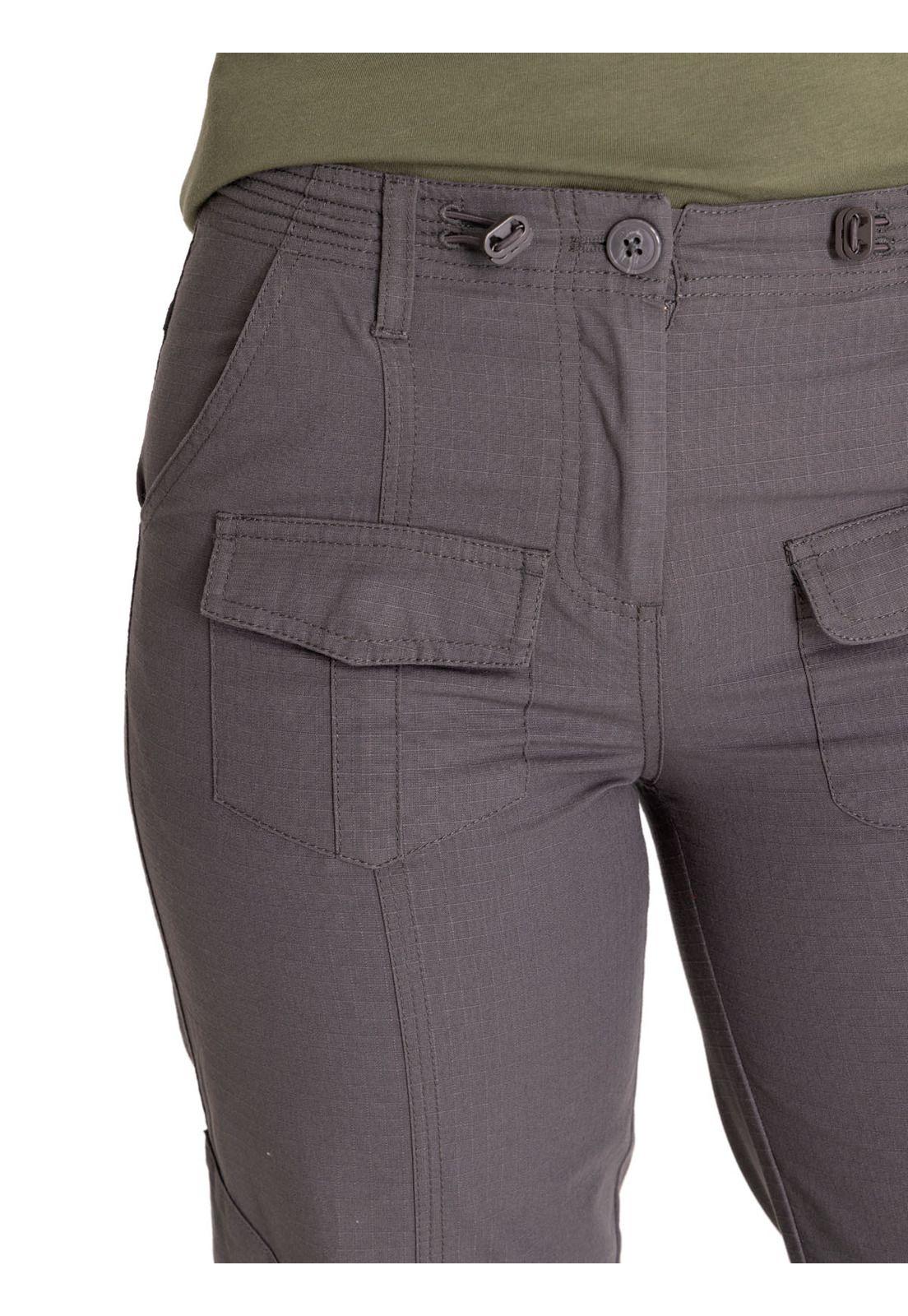 Pantalón Algodón Orgánico Mujer Mar Gris-7
