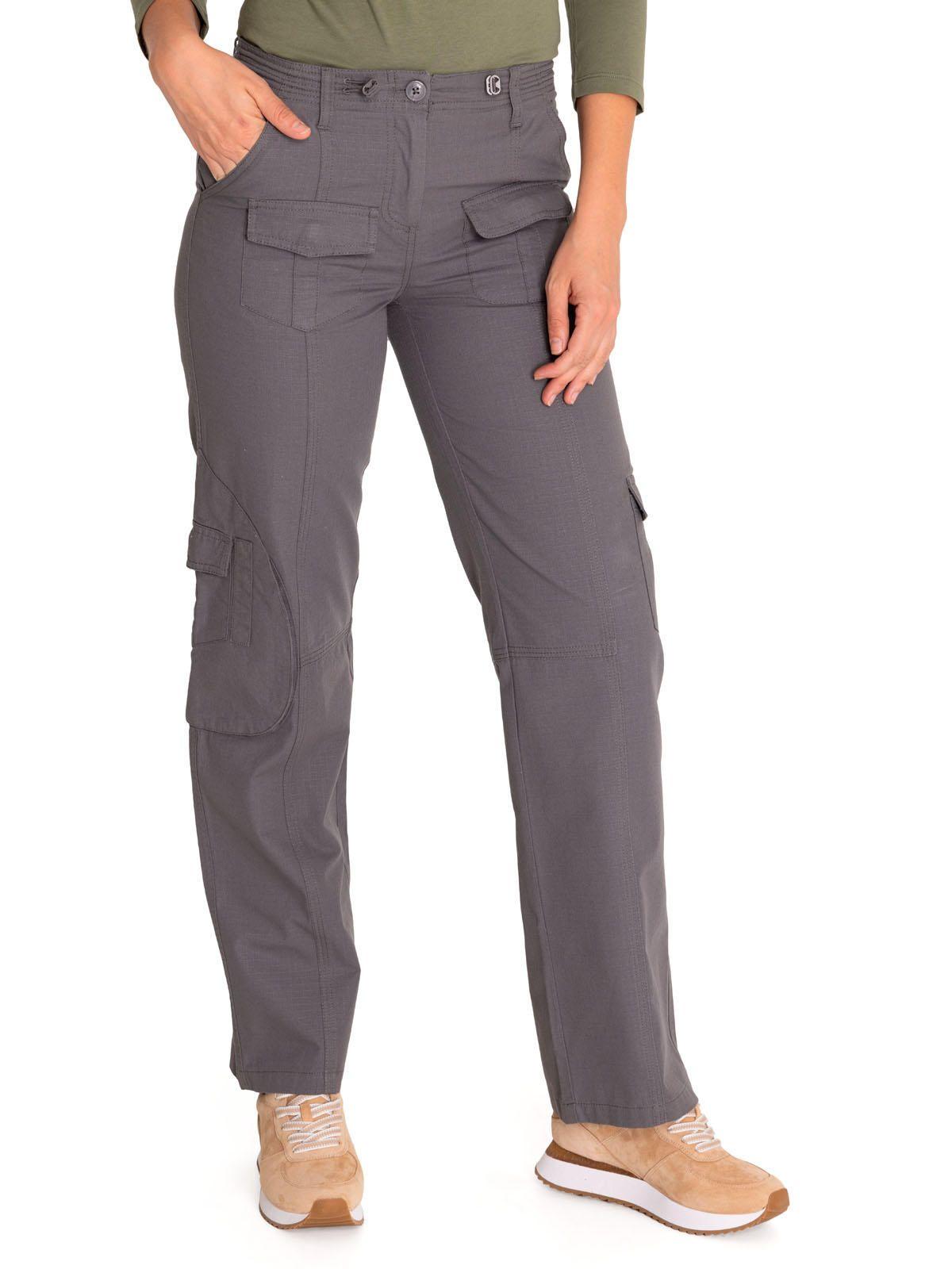 Pantalón Algodón Orgánico Mujer Mar Gris-4