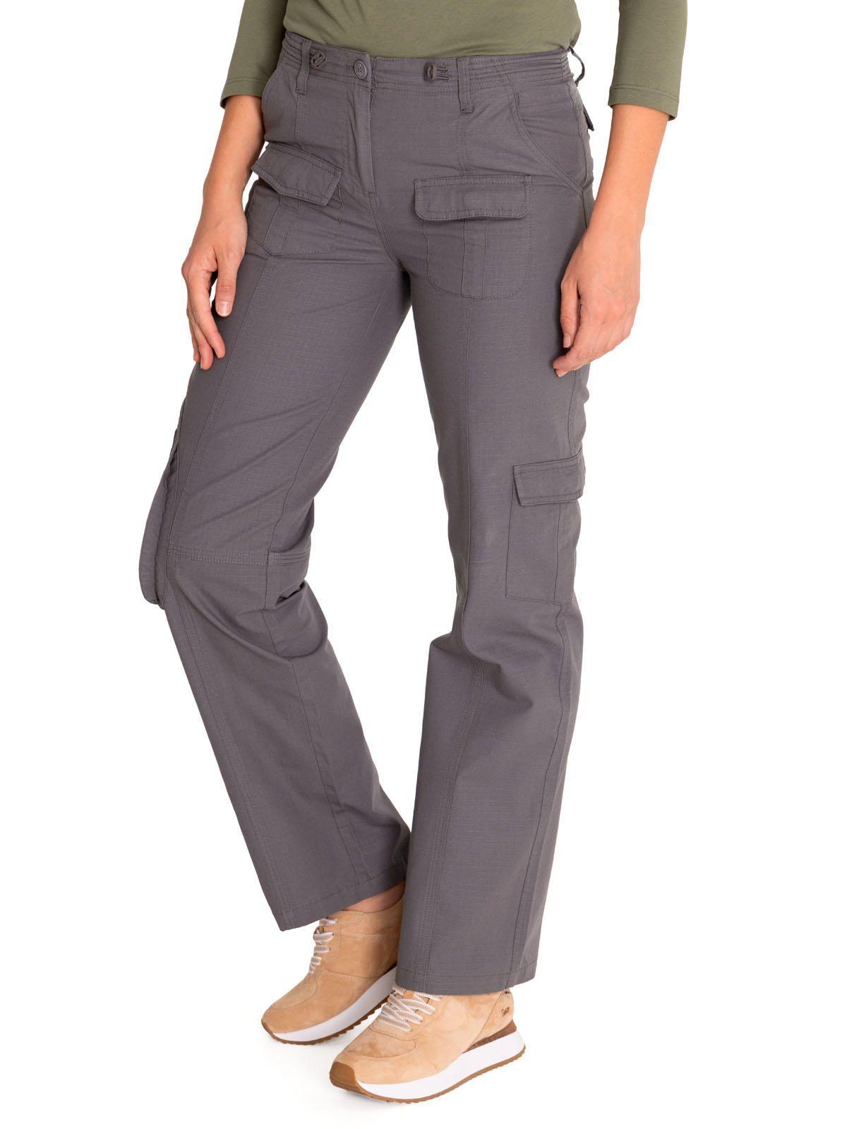 Pantalón Algodón Orgánico Mujer Mar Gris-5