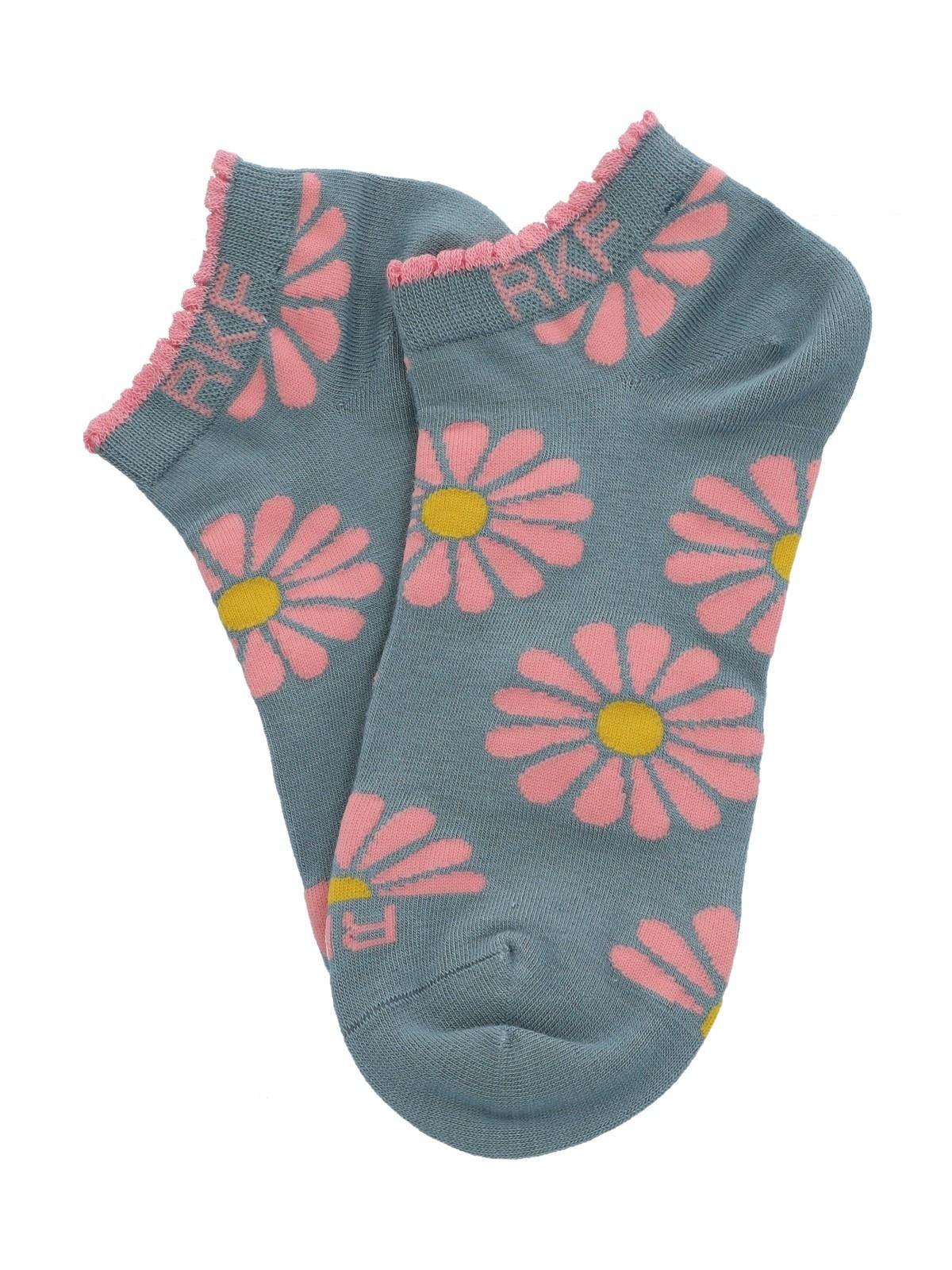 Calcetín Bambú Mujer Ped St Marghe Azul-2