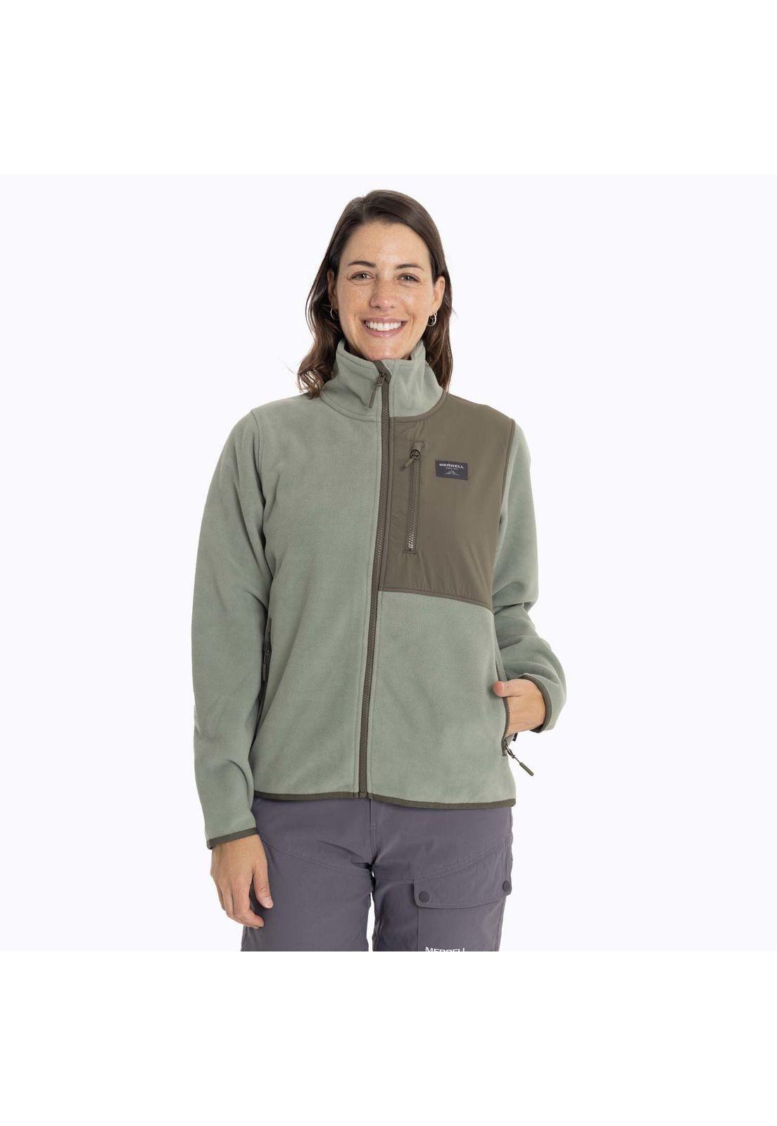 Polar Mujer Noatak Microfleece Verde Merrell-0