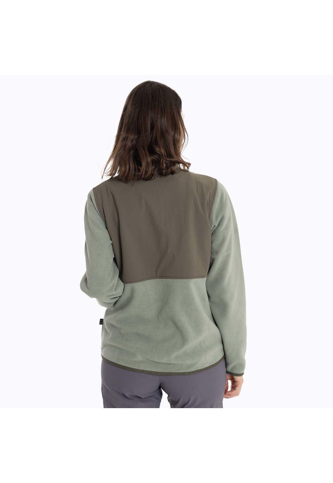 Polar Mujer Noatak Microfleece Verde Merrell-3