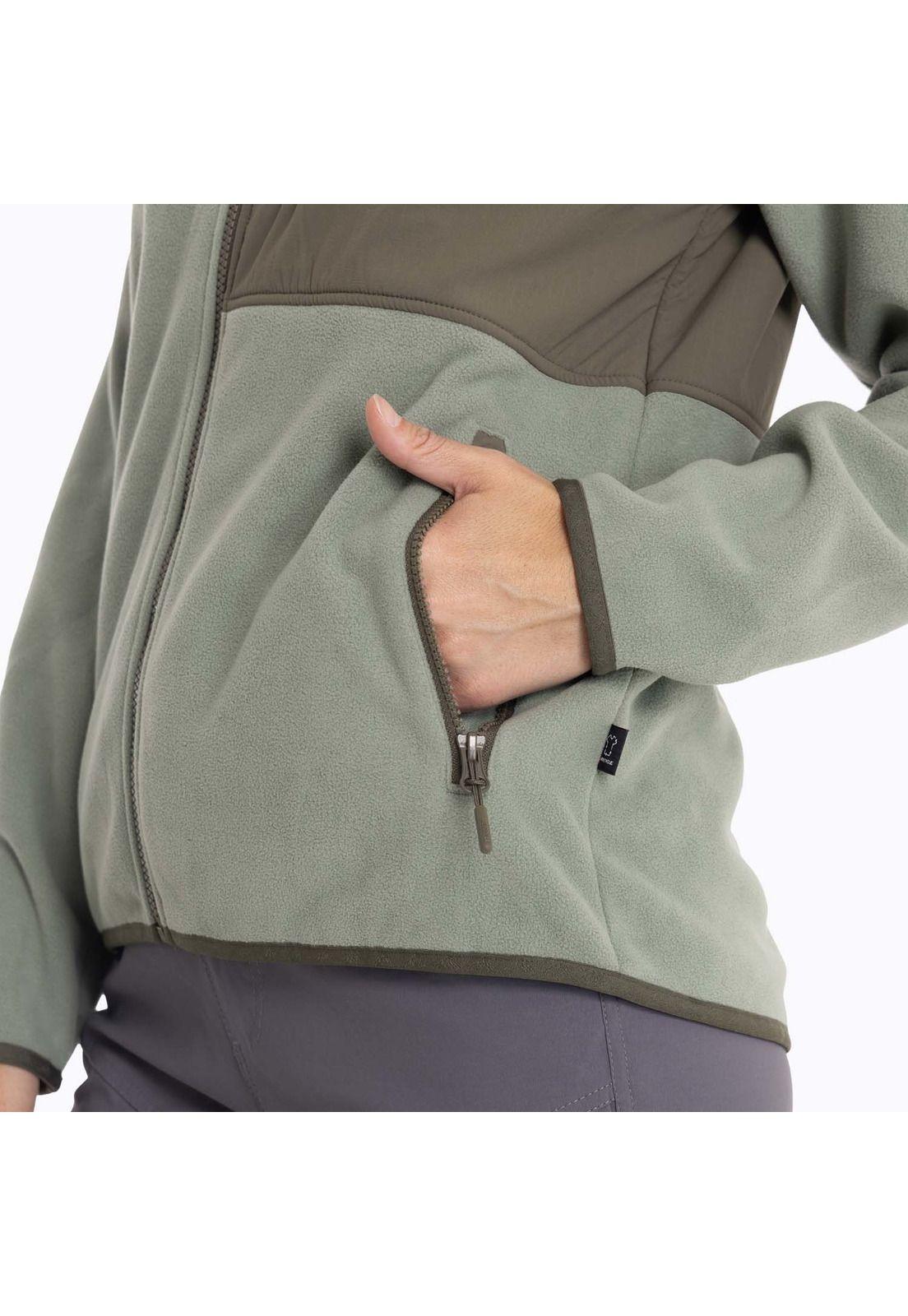 Polar Mujer Noatak Microfleece Verde Merrell-6