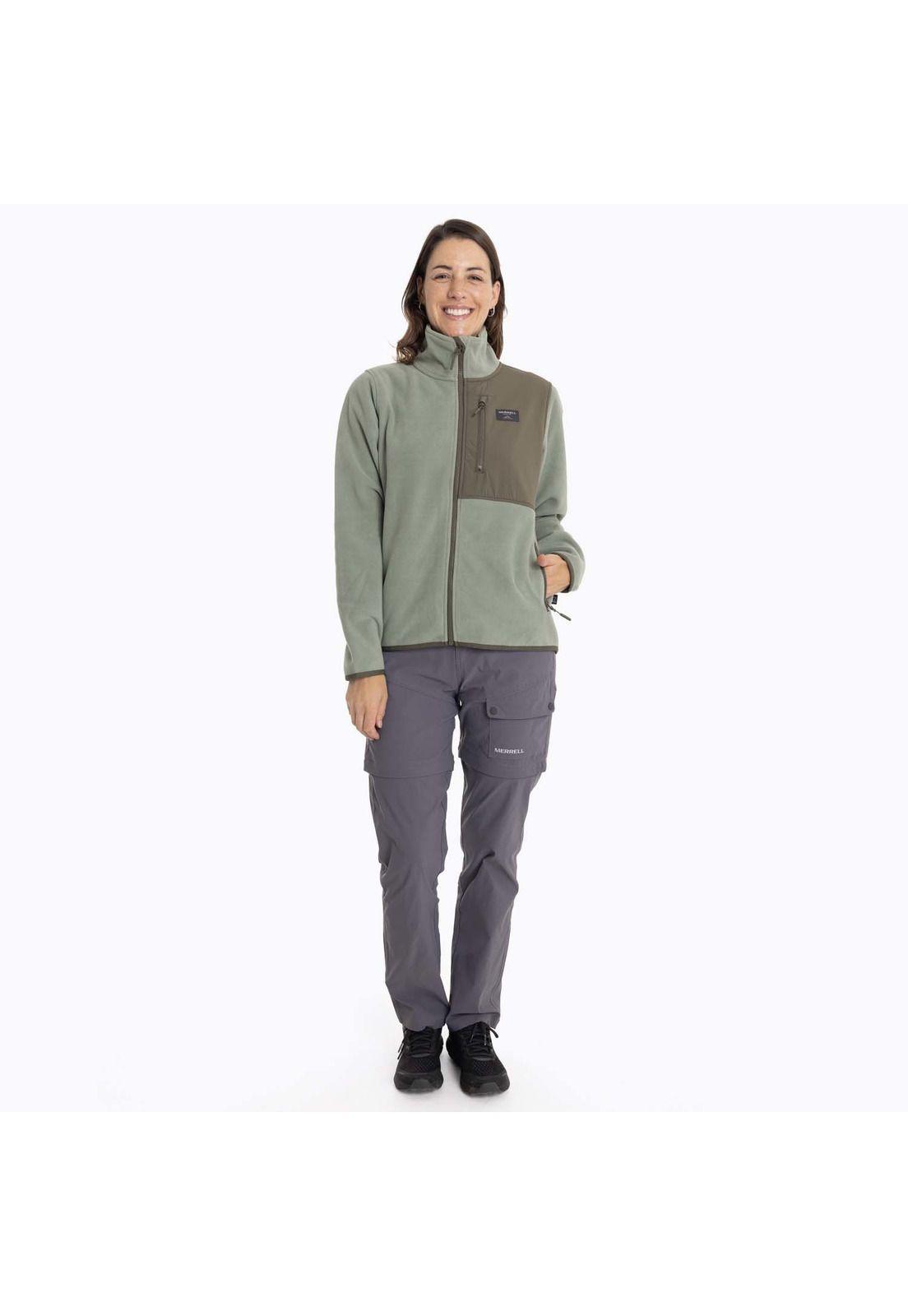 Polar Mujer Noatak Microfleece Verde Merrell-7