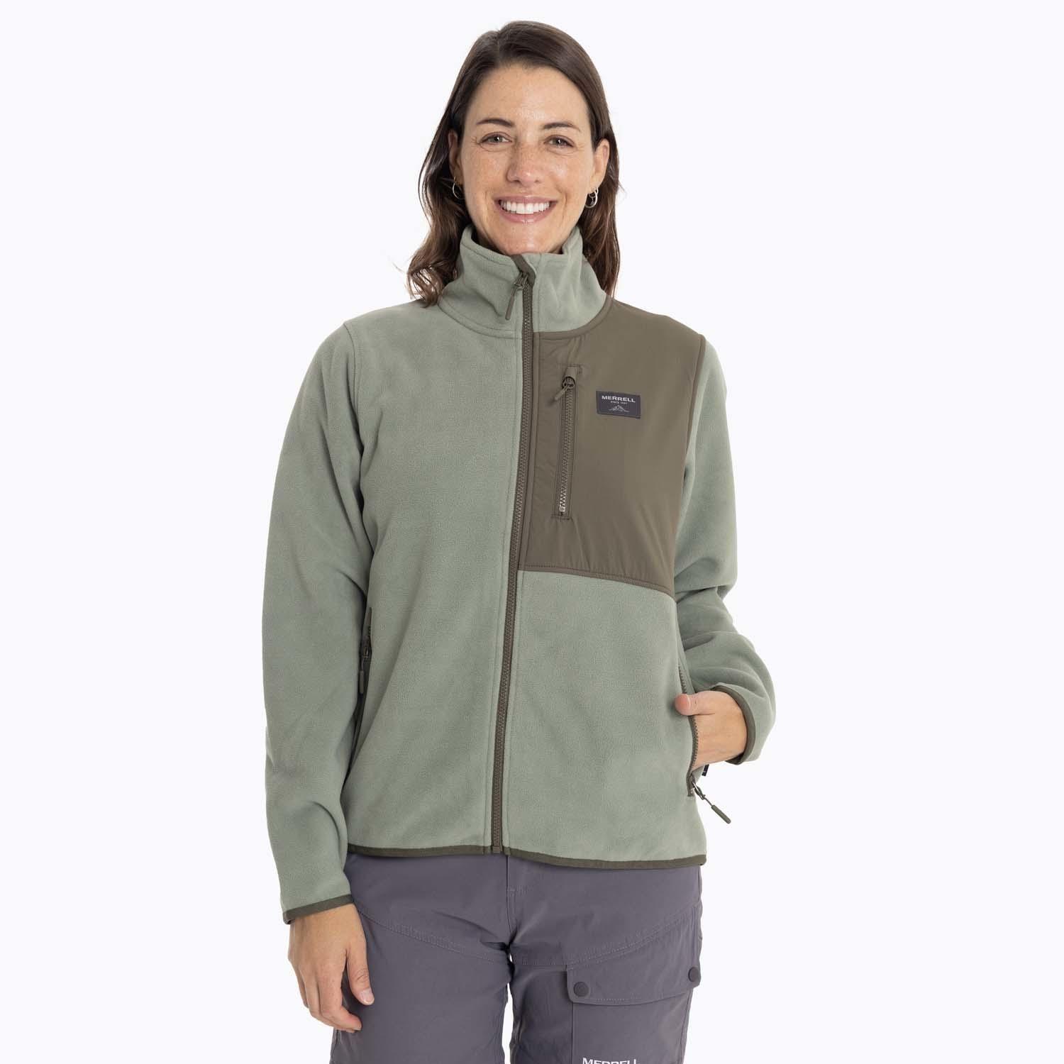 Polar Mujer Noatak Microfleece Verde Merrell-0