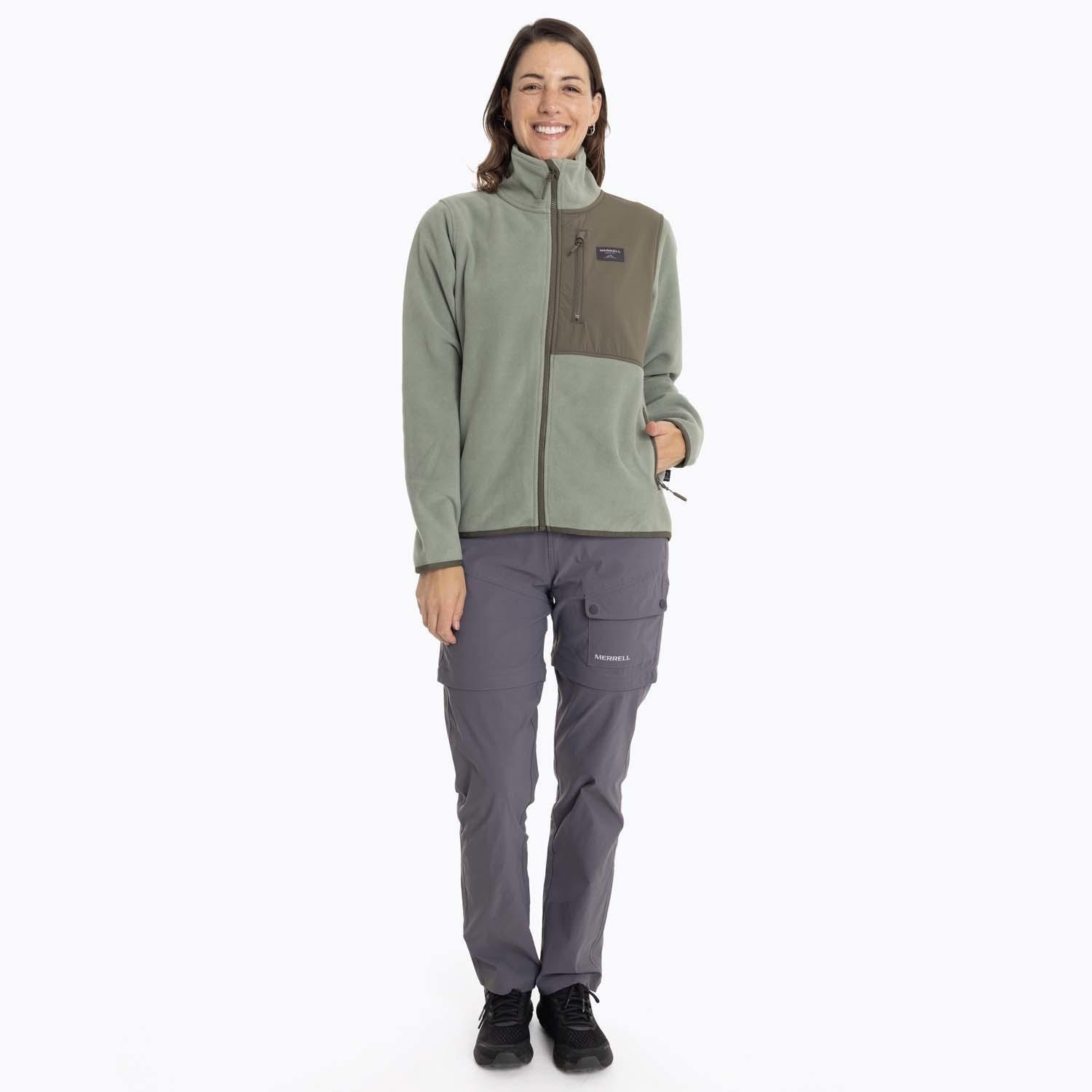Polar Mujer Noatak Microfleece Verde Merrell-7