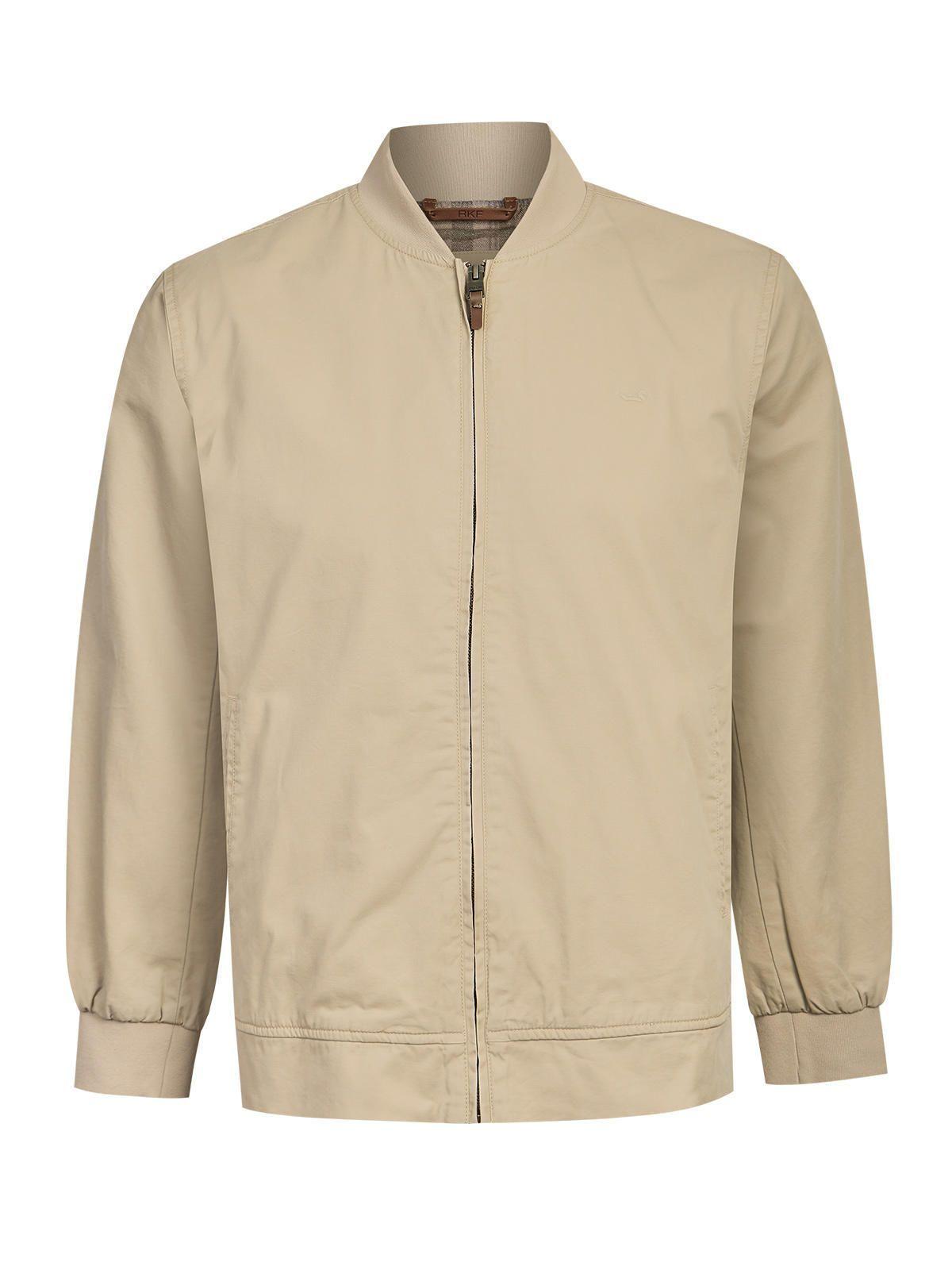 Chaqueta Algodón Orgánico Hombre Classic Beige-0