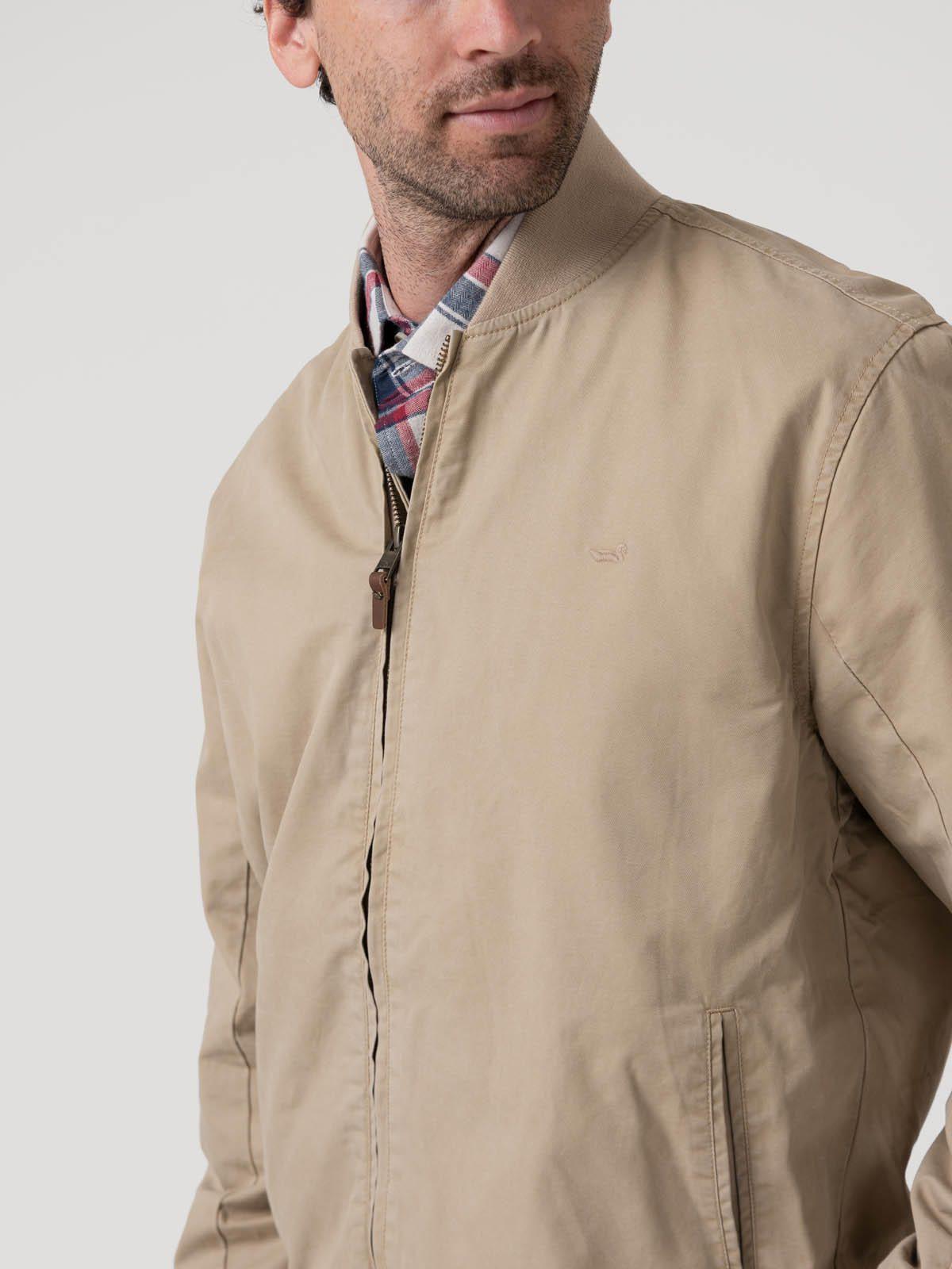 Chaqueta Algodón Orgánico Hombre Classic Beige-6