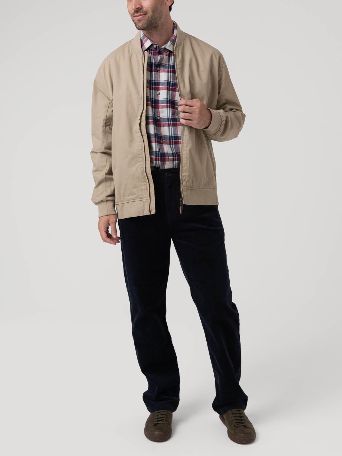 Chaqueta Algodón Orgánico Hombre Classic Beige-7