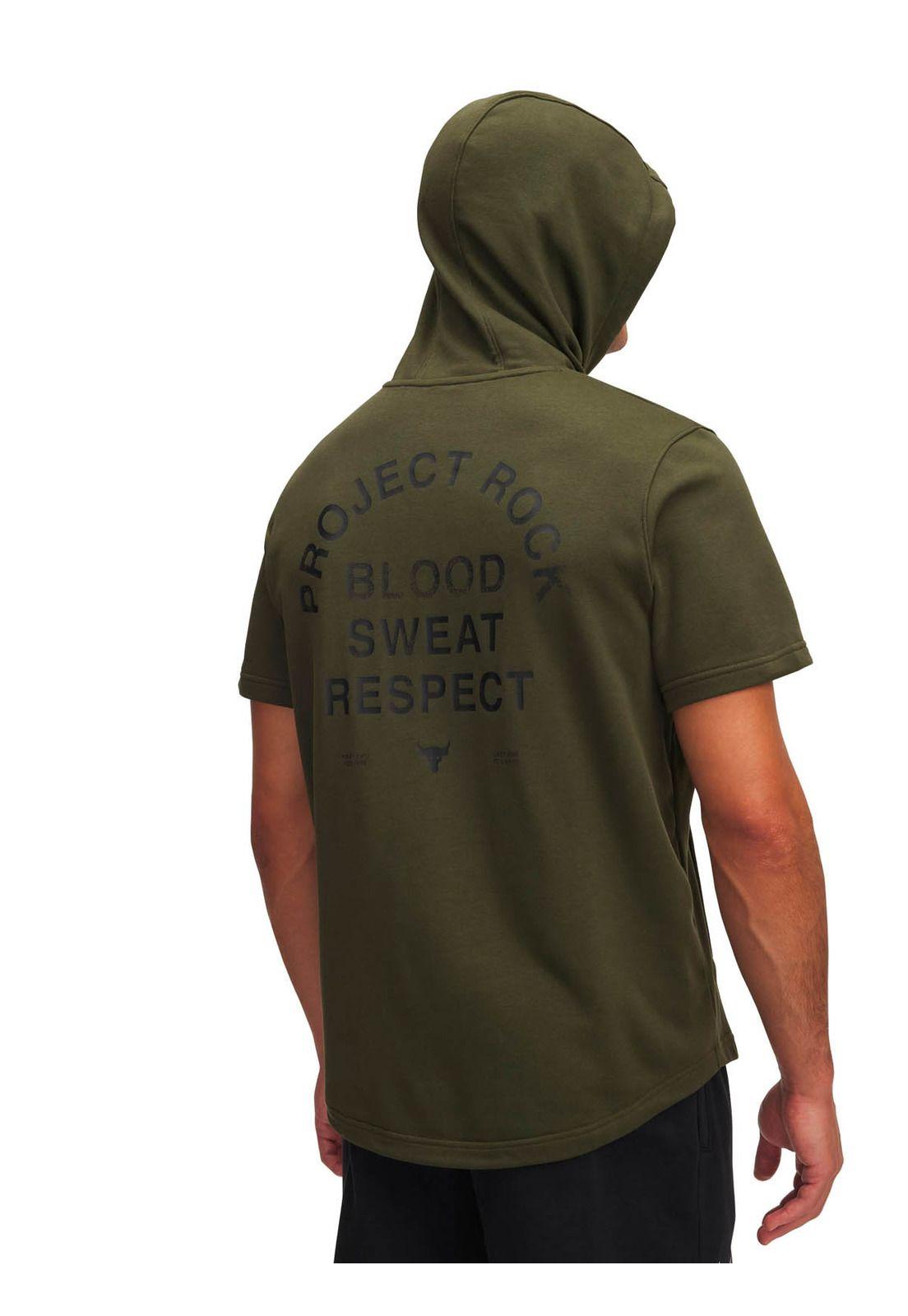 Polerón Sin mangas Training hombre Project Rock verde -1