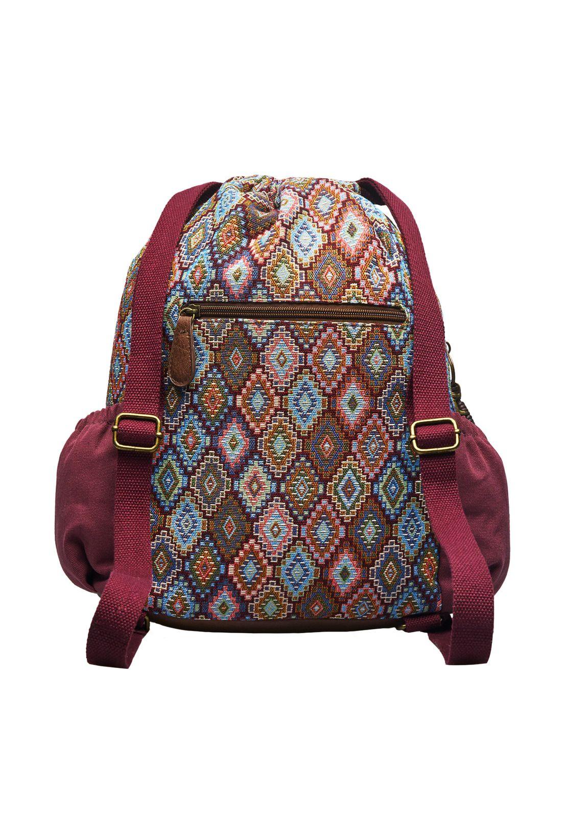 Mochila Mujer Lisboa Back Beige-2