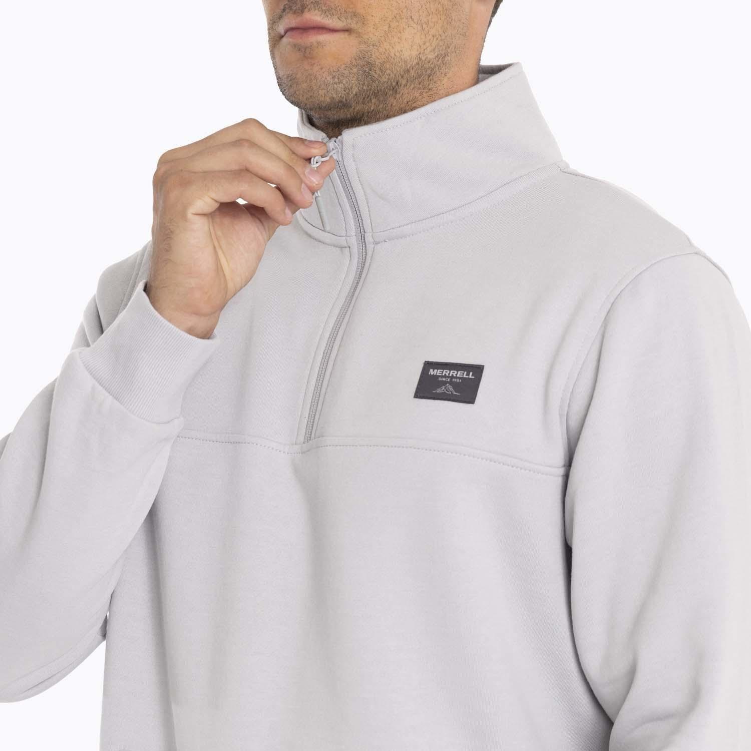 Poleron Hombre Delaware Gris claro Merrell-5