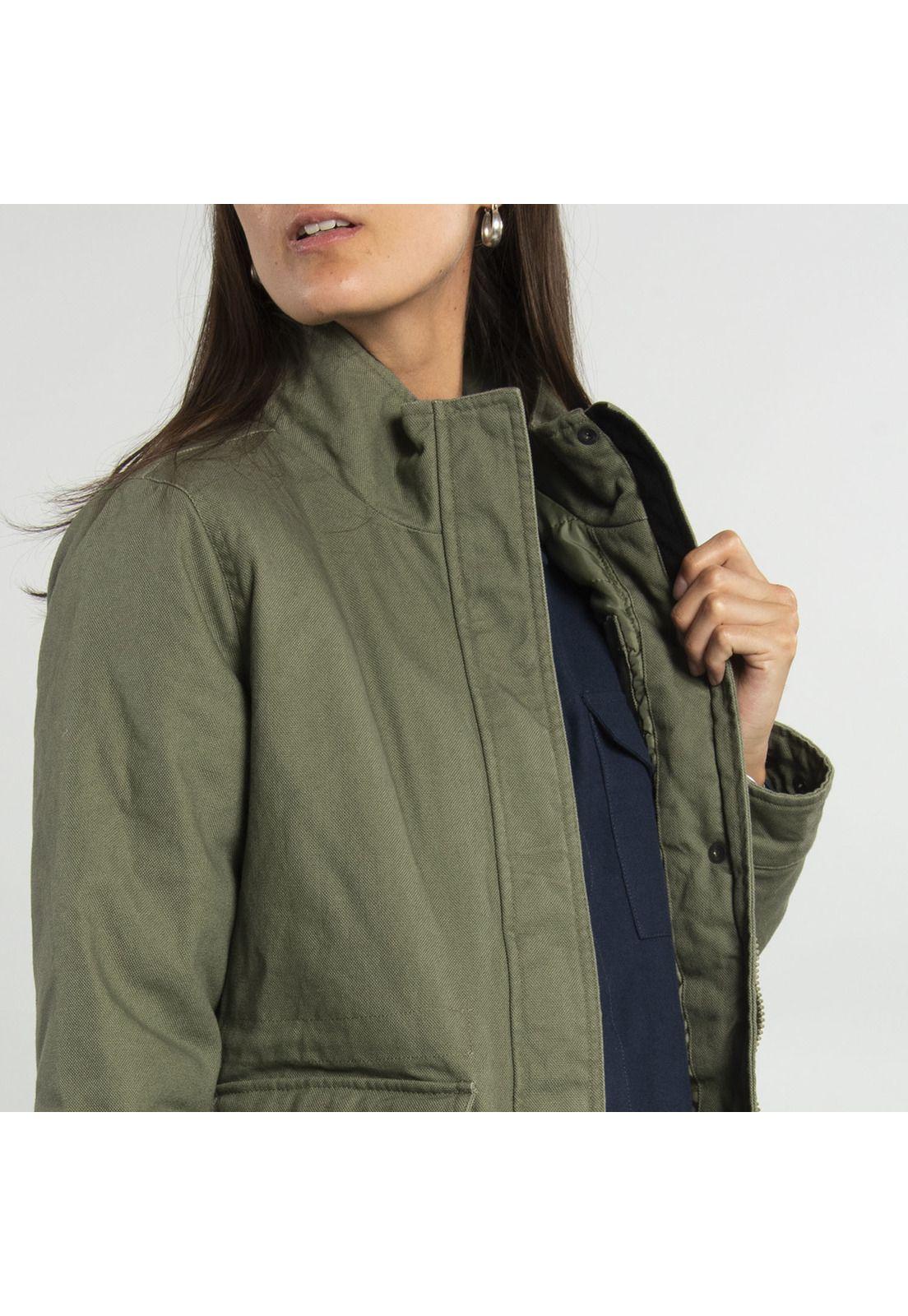 Chaqueta Mujer W Ins Cargo Jacket Verde Musgo-2