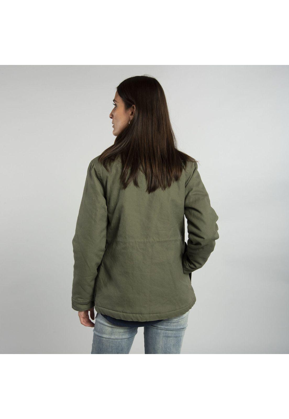 Chaqueta Mujer W Ins Cargo Jacket Verde Musgo-3
