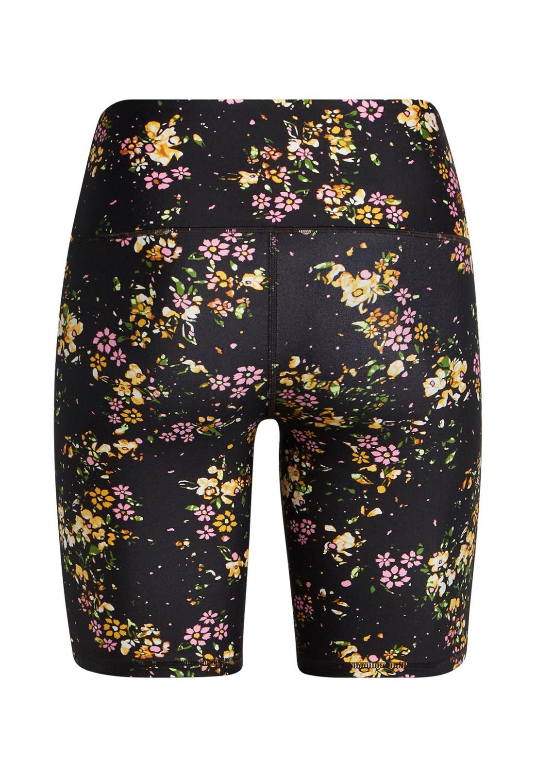 Shorts Bikers HeatGear® mujer Negro-1