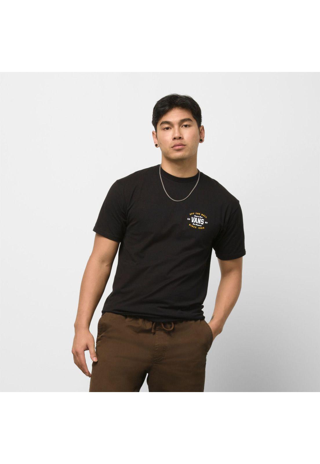 Polera M/C Hombre Mean Cat Ss Tee Negro-2