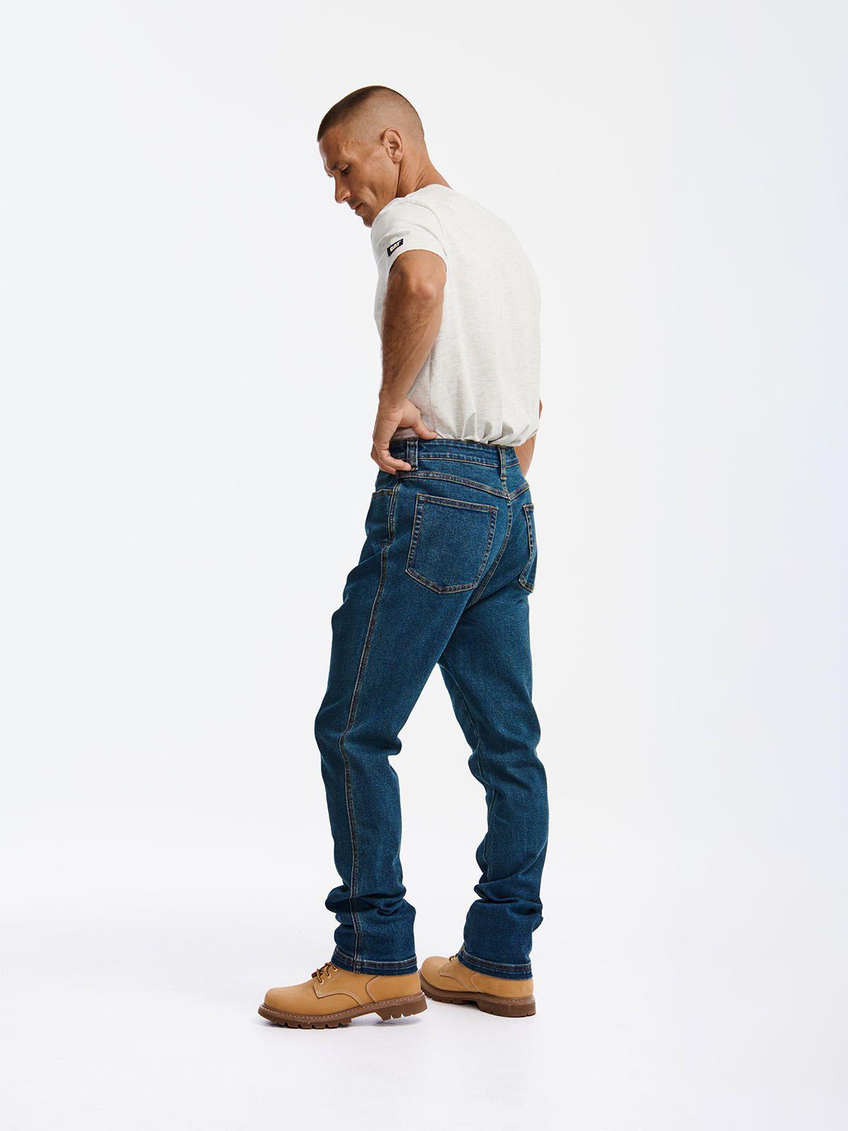 Jeans Hombre D1 Straight Leg Jean Azul-1