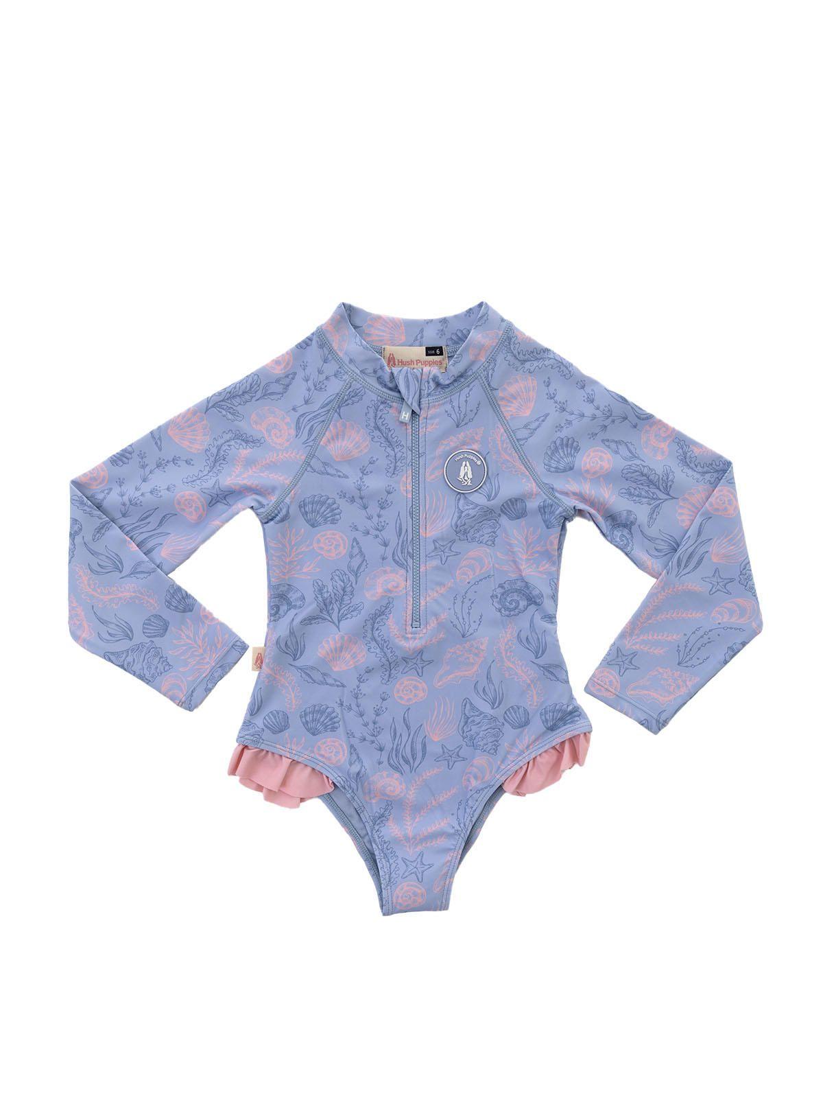 Traje De Baño Niña Miranda Celeste-0