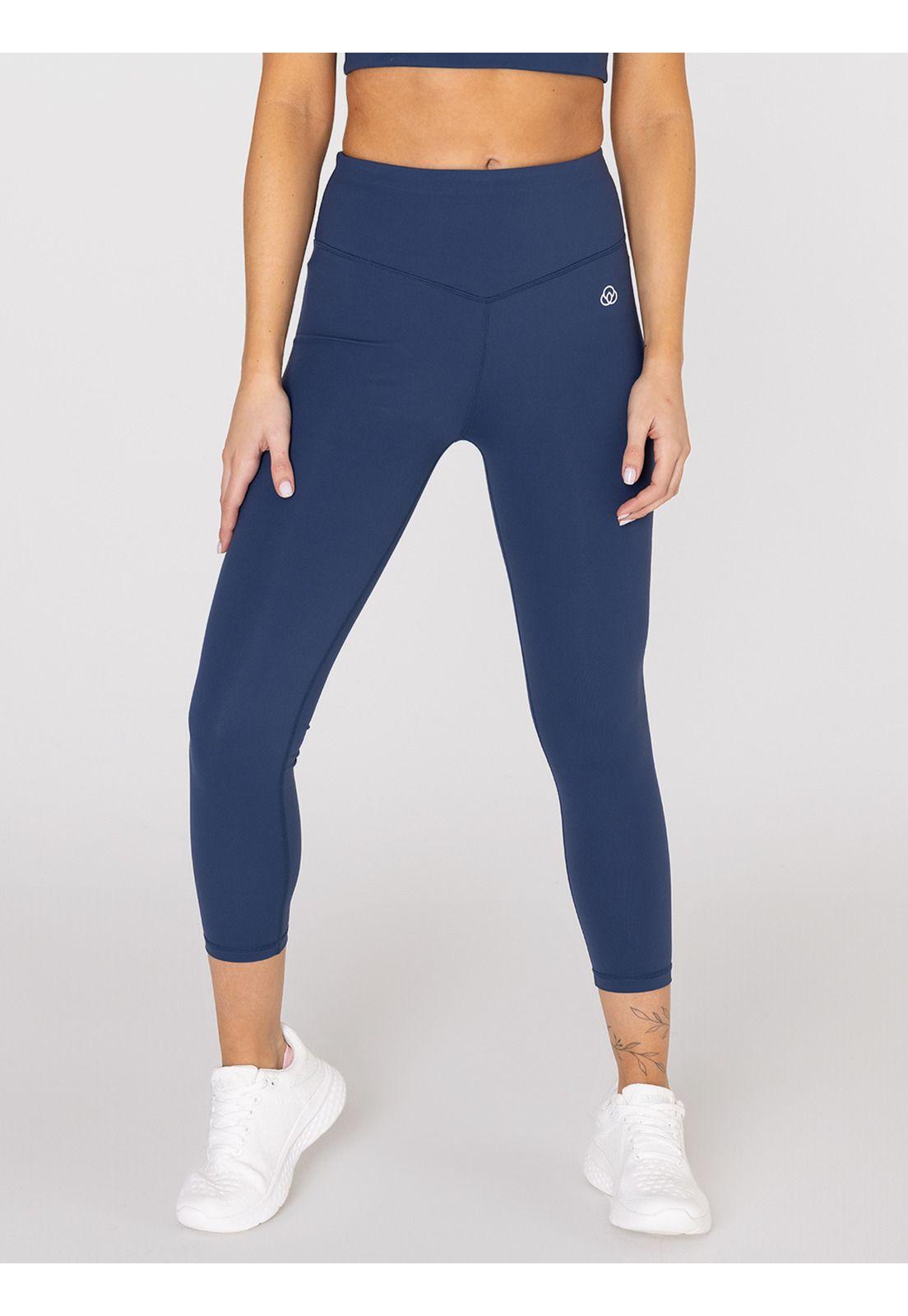 Calza 7/8 Mujer Ankle Leg Emma Azul-0