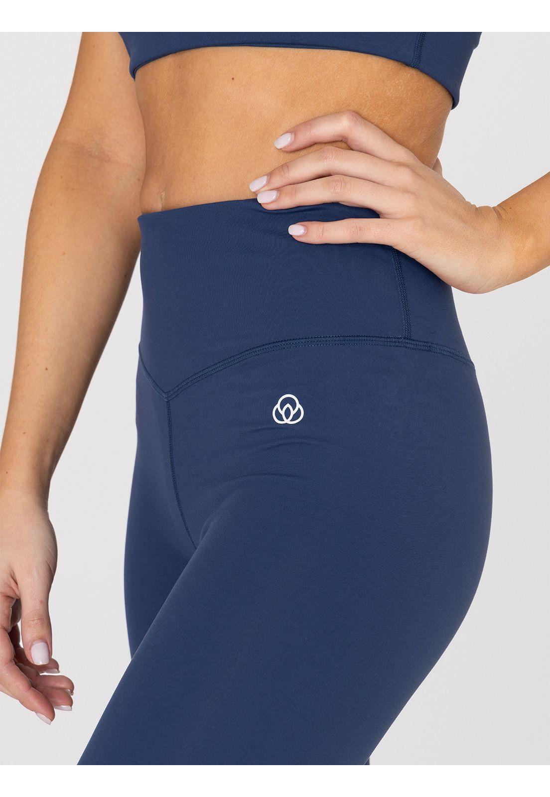 Calza 7/8 Mujer Ankle Leg Emma Azul-3