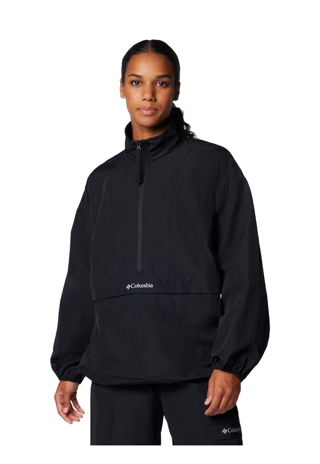 Cortaviento Mujer Boundle Anorak Negro-0