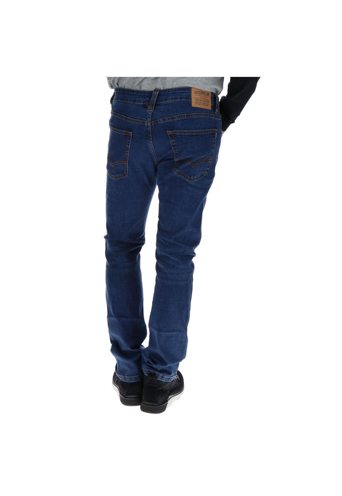 Jeans Hombre Coolmax Slim Azul Marino-2