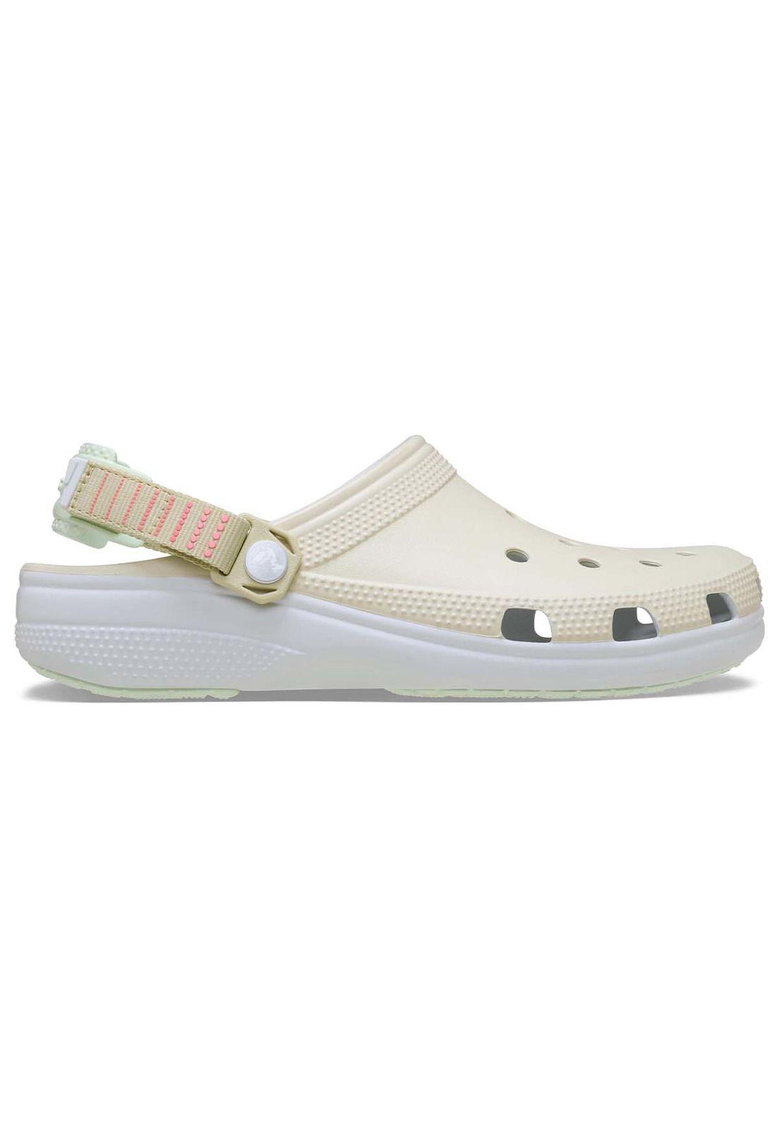 Zueco Crocs Unisex Classic Turbo Beige-0