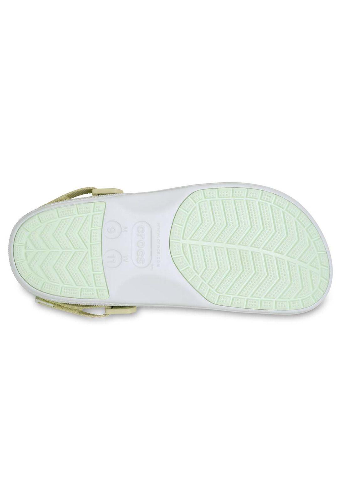 Zueco Crocs Unisex Classic Turbo Beige-5