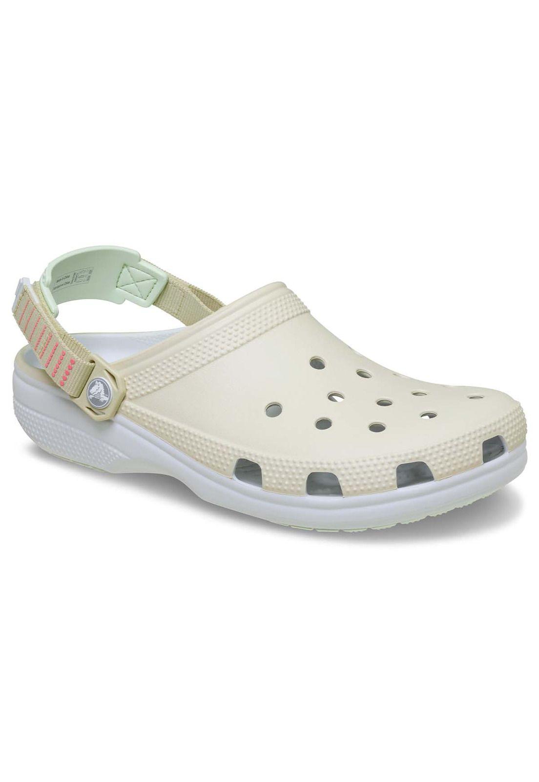 Zueco Crocs Unisex Classic Turbo Beige-6