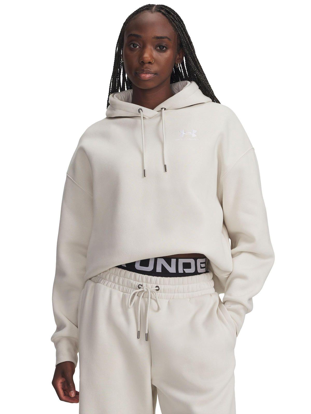 Polerón Lifestyle para Mujer Icon Fleece Blanco-0