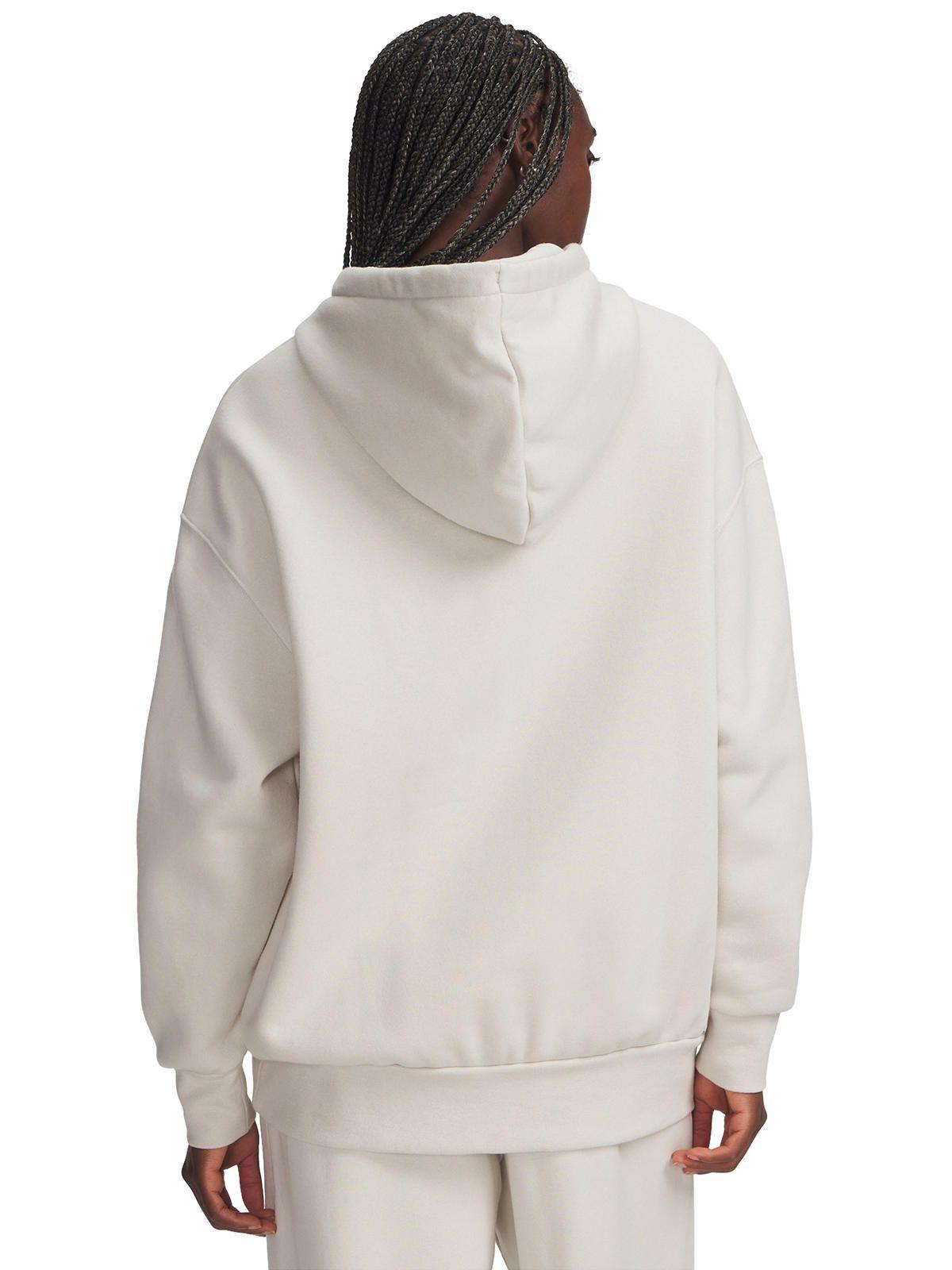 Polerón Lifestyle para Mujer Icon Fleece Blanco-1