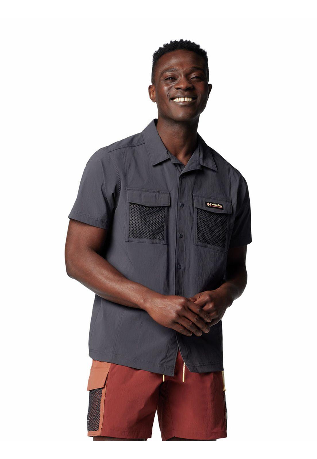 Camisa Hombre Landroamer Ripstop Gris-0