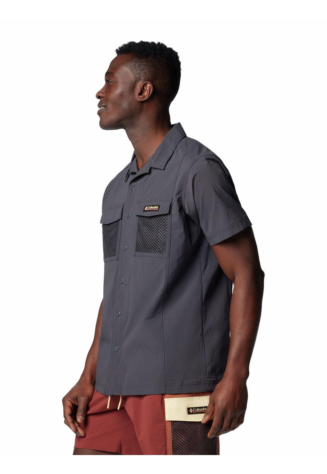 Camisa Hombre Landroamer Ripstop Gris-1