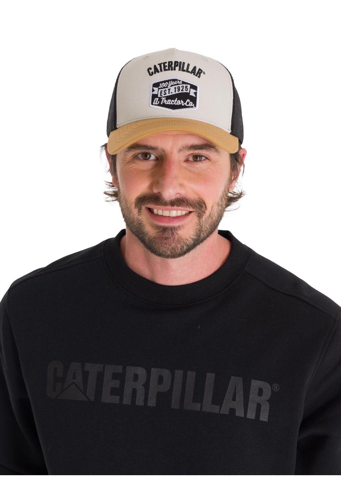 Jockey A Tractor Co 5-Panel Trucker Hombre Blanco-0