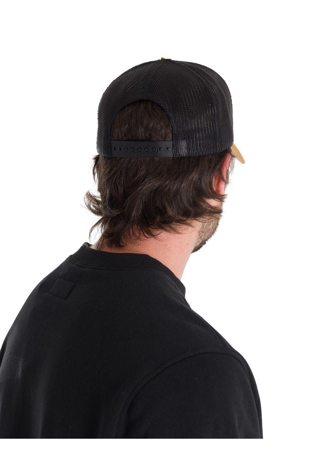 Jockey A Tractor Co 5-Panel Trucker Hombre Blanco-2