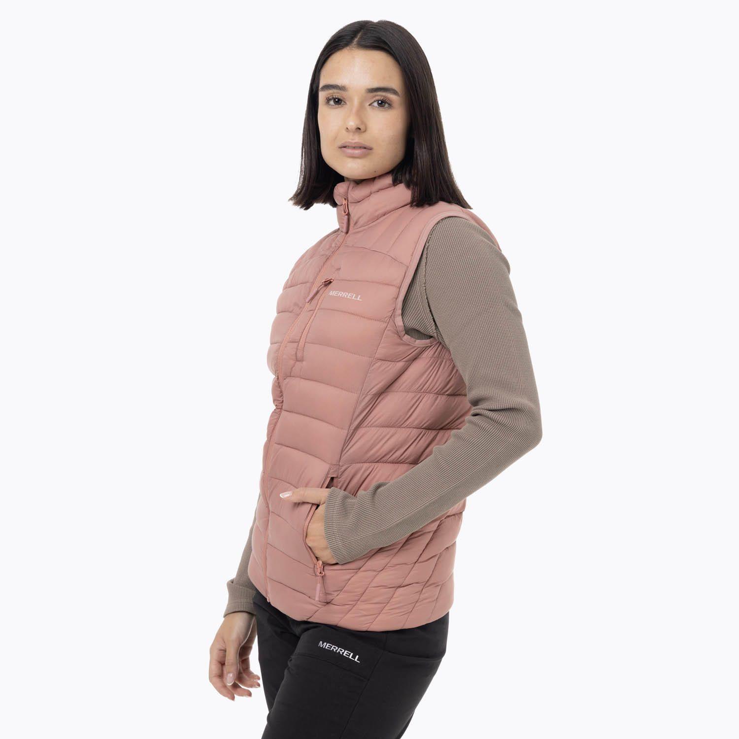Parka Sin Mangas Nylon Mujer Innoko Rosado-4