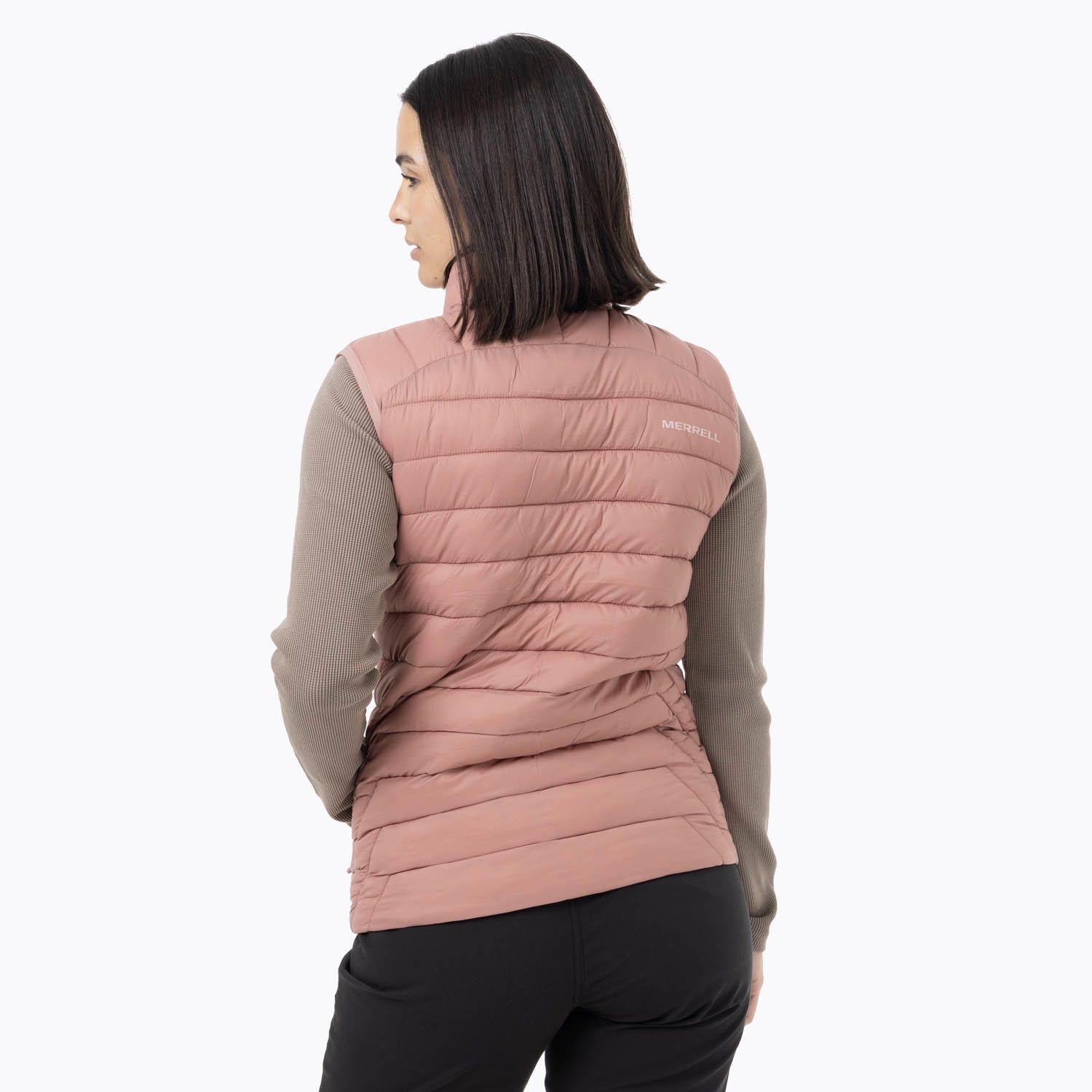 Parka Sin Mangas Nylon Mujer Innoko Rosado-5