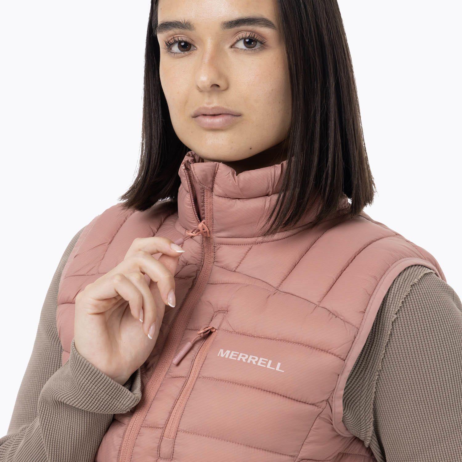 Parka Sin Mangas Nylon Mujer Innoko Rosado-6