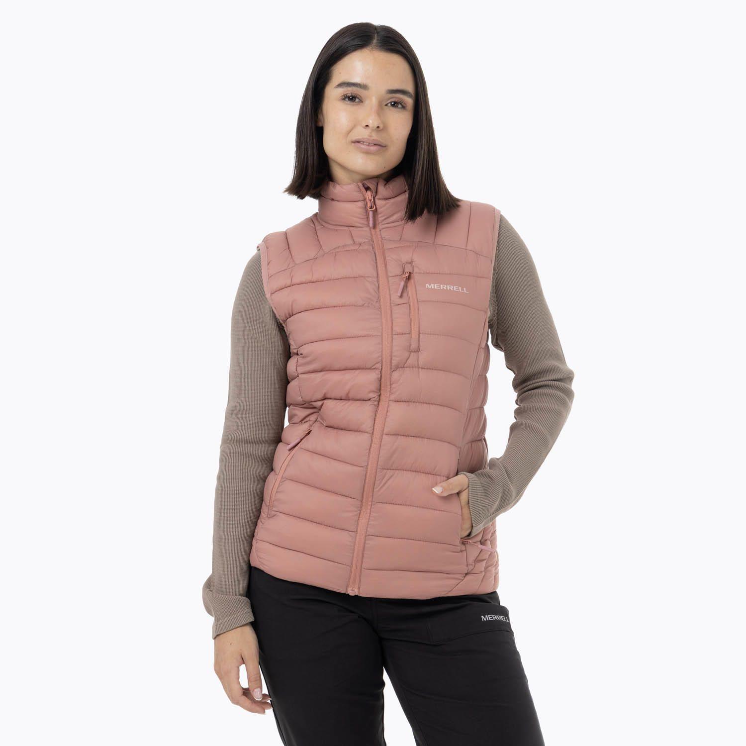 Parka Sin Mangas Nylon Mujer Innoko Rosado-0