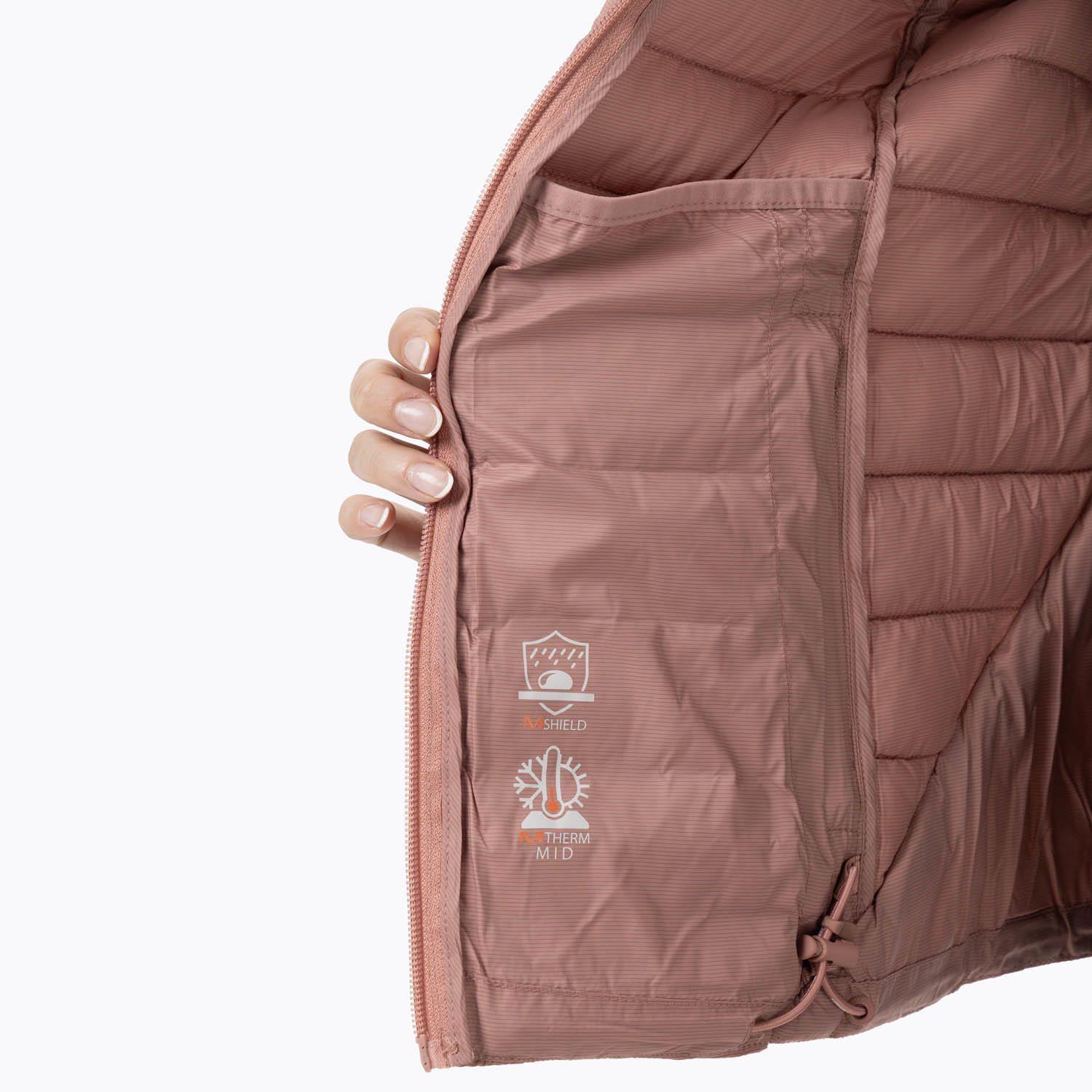 Parka Sin Mangas Nylon Mujer Innoko Rosado-8