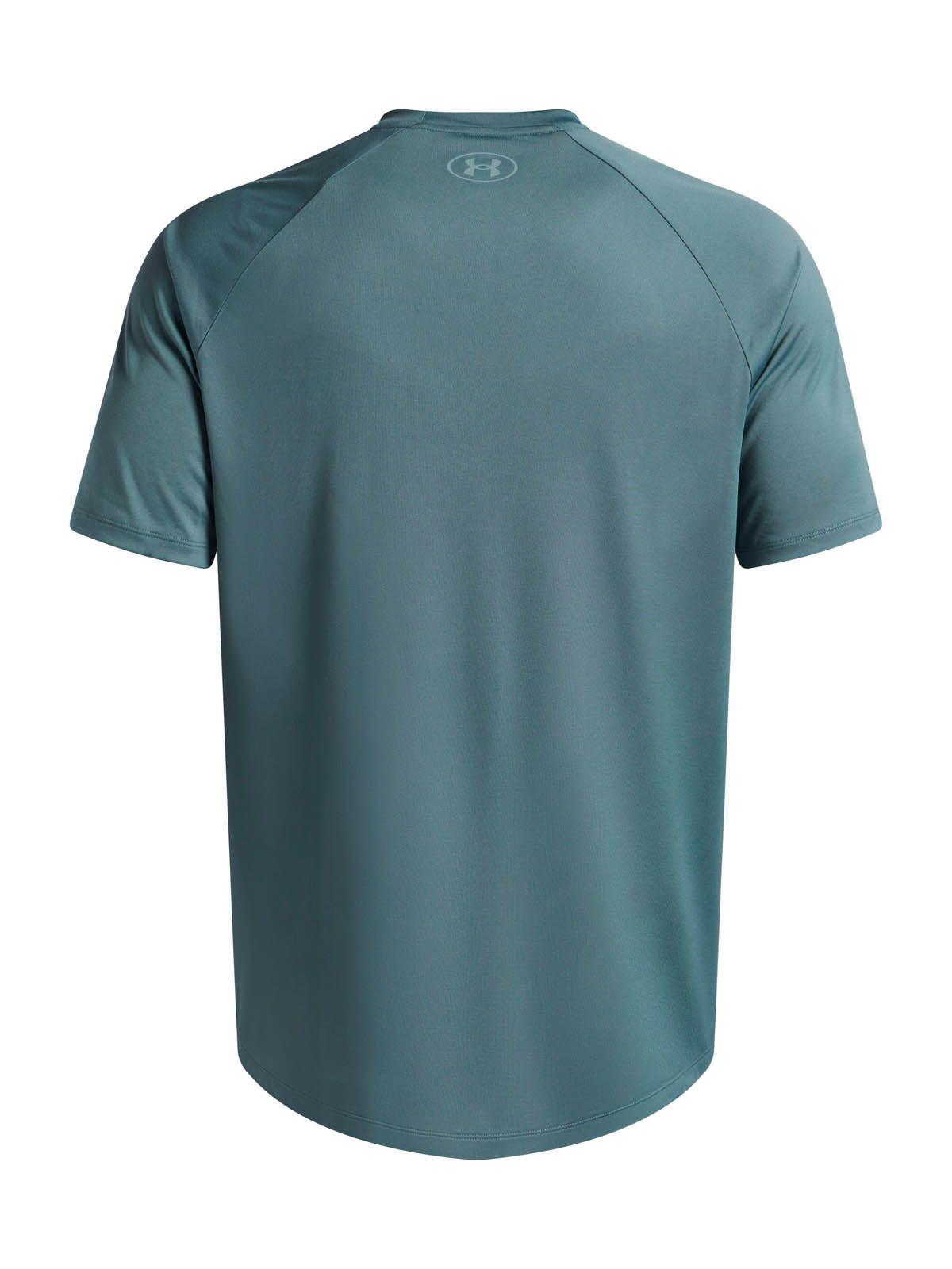Polera Manga Corta Training para hombre Tech Fade azul -1