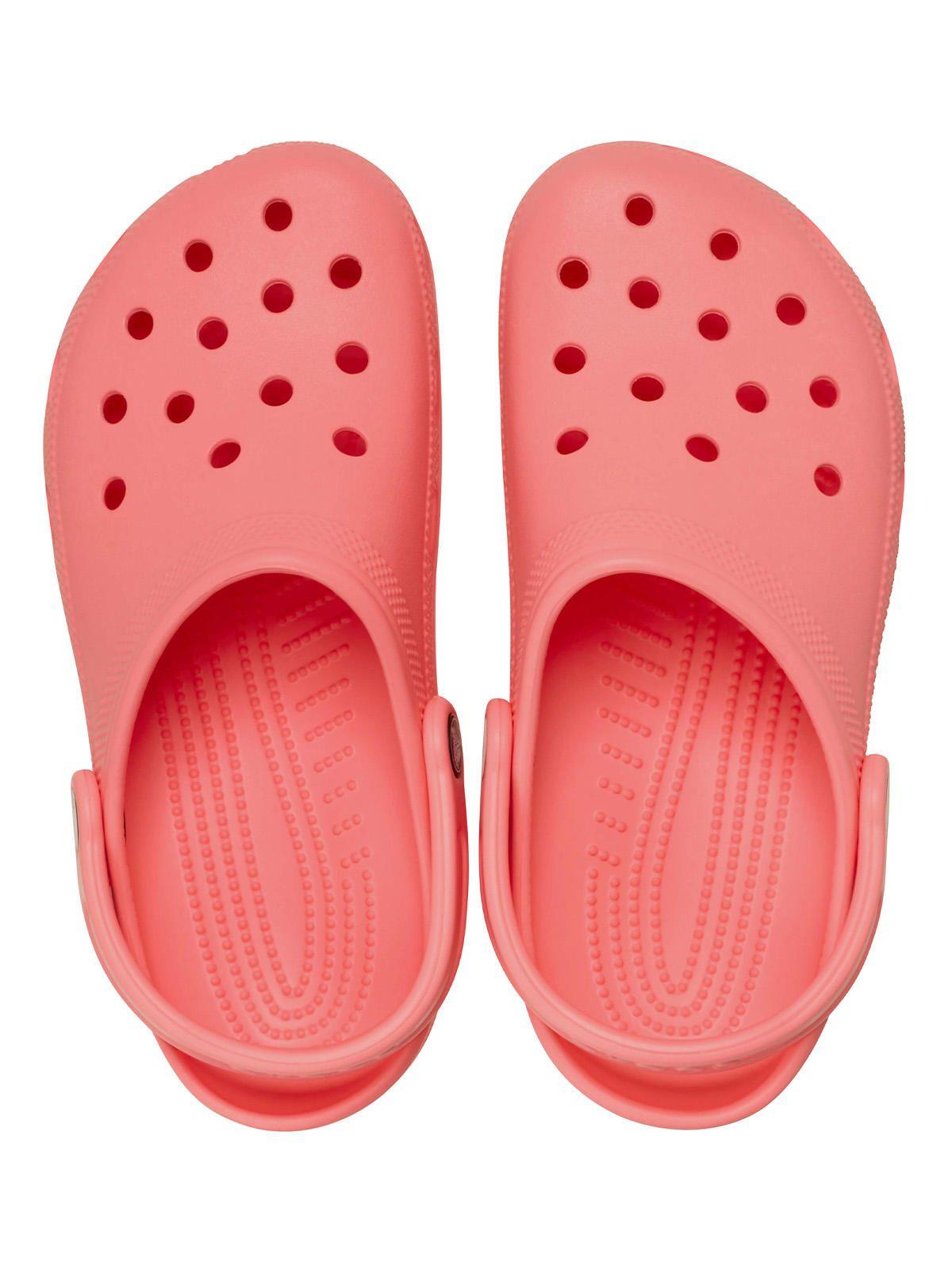 Zueco Crocs Unisex Classic Clog Rosa Sandía-4