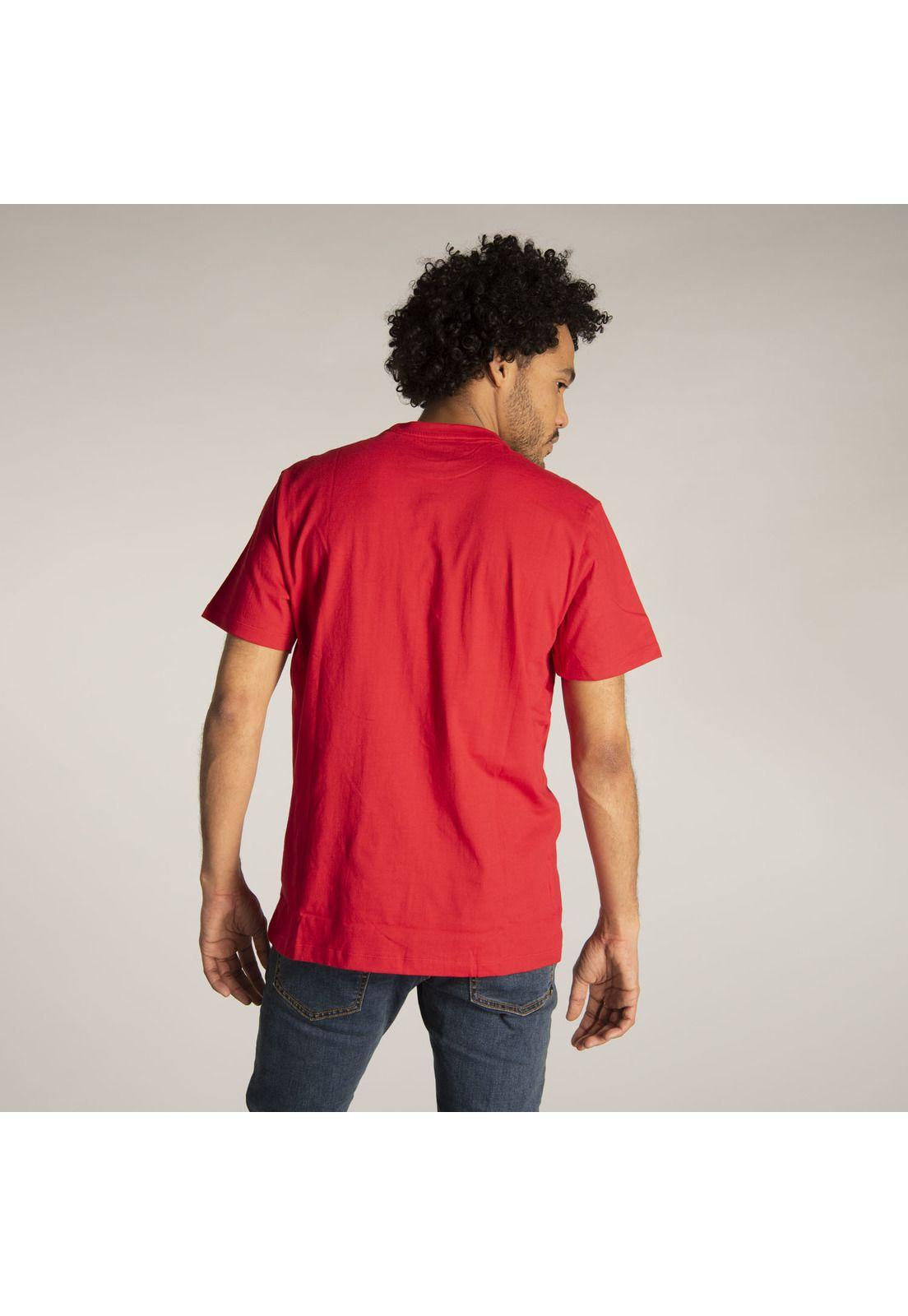 Polera M/C Hombre Slim Fit Ogo Tee Rojo-2